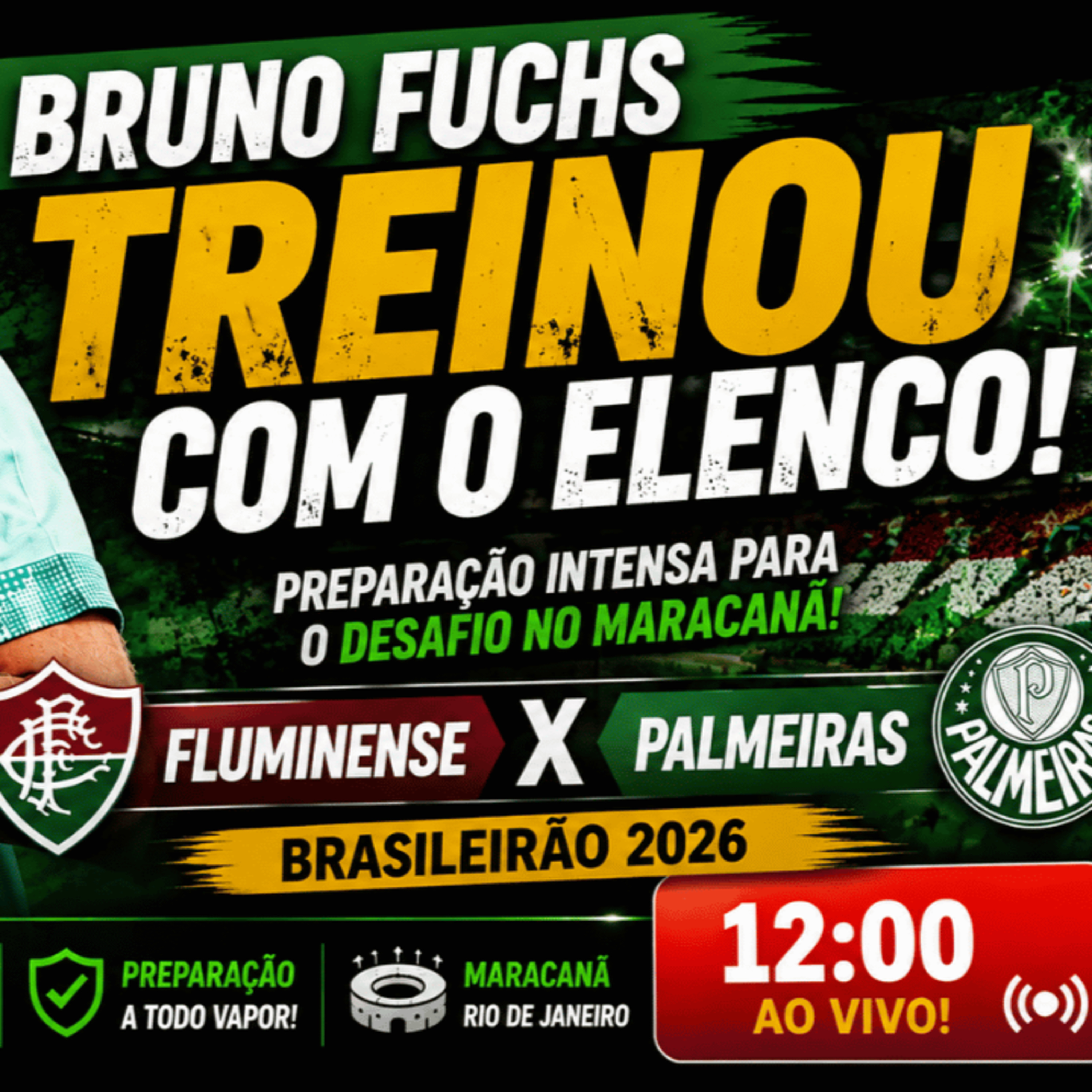 🚨 BRUNO FUCHS ESTÁ DE VOLTA? PALMEIRAS GANHA REFORÇO PARA ENCARAR O FLUMINENSE?