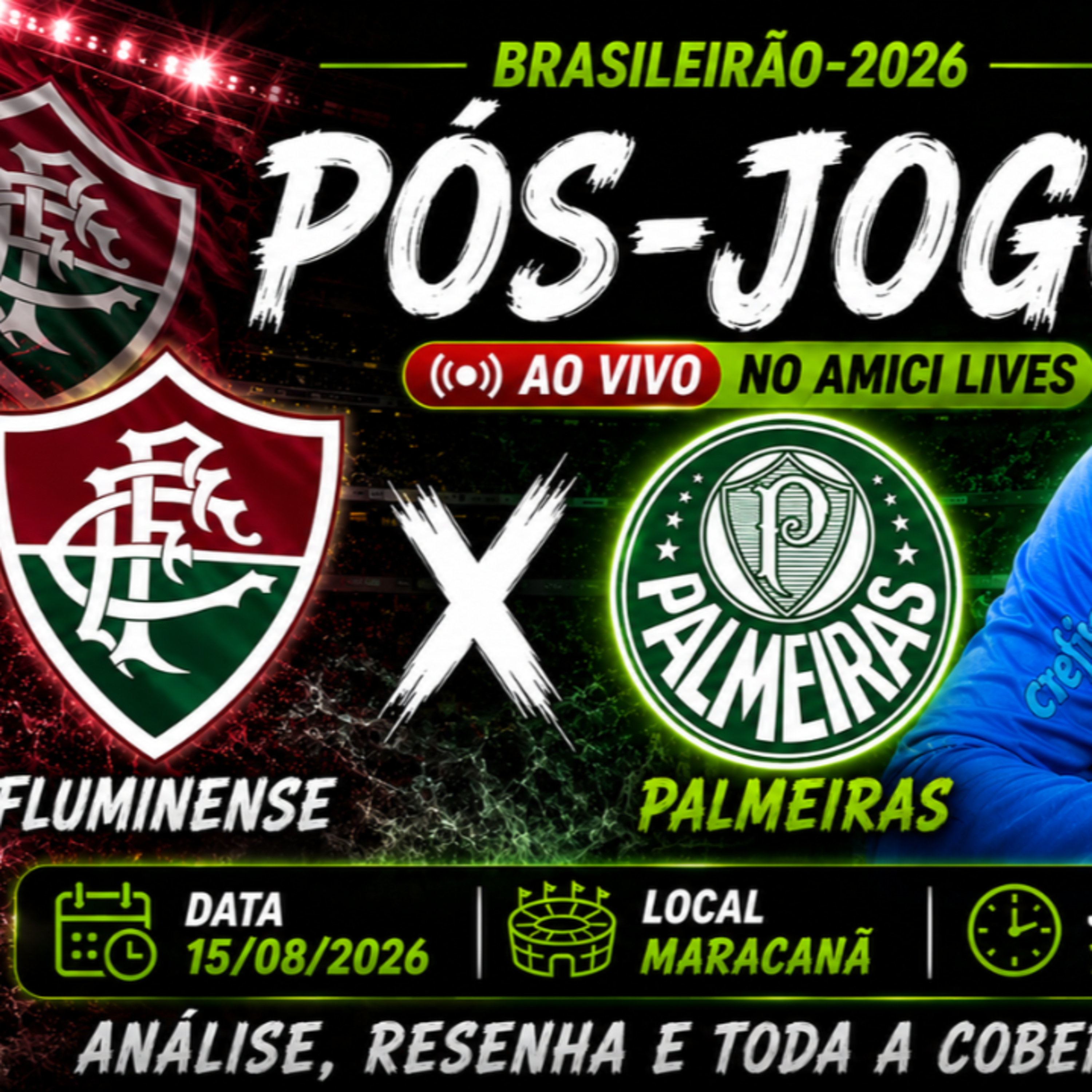🔴 AO VIVO | FLUMINENSE X PALMEIRAS | PÓS-JOGO + COLETIVA DE ABEL | BRASILEIRÃO