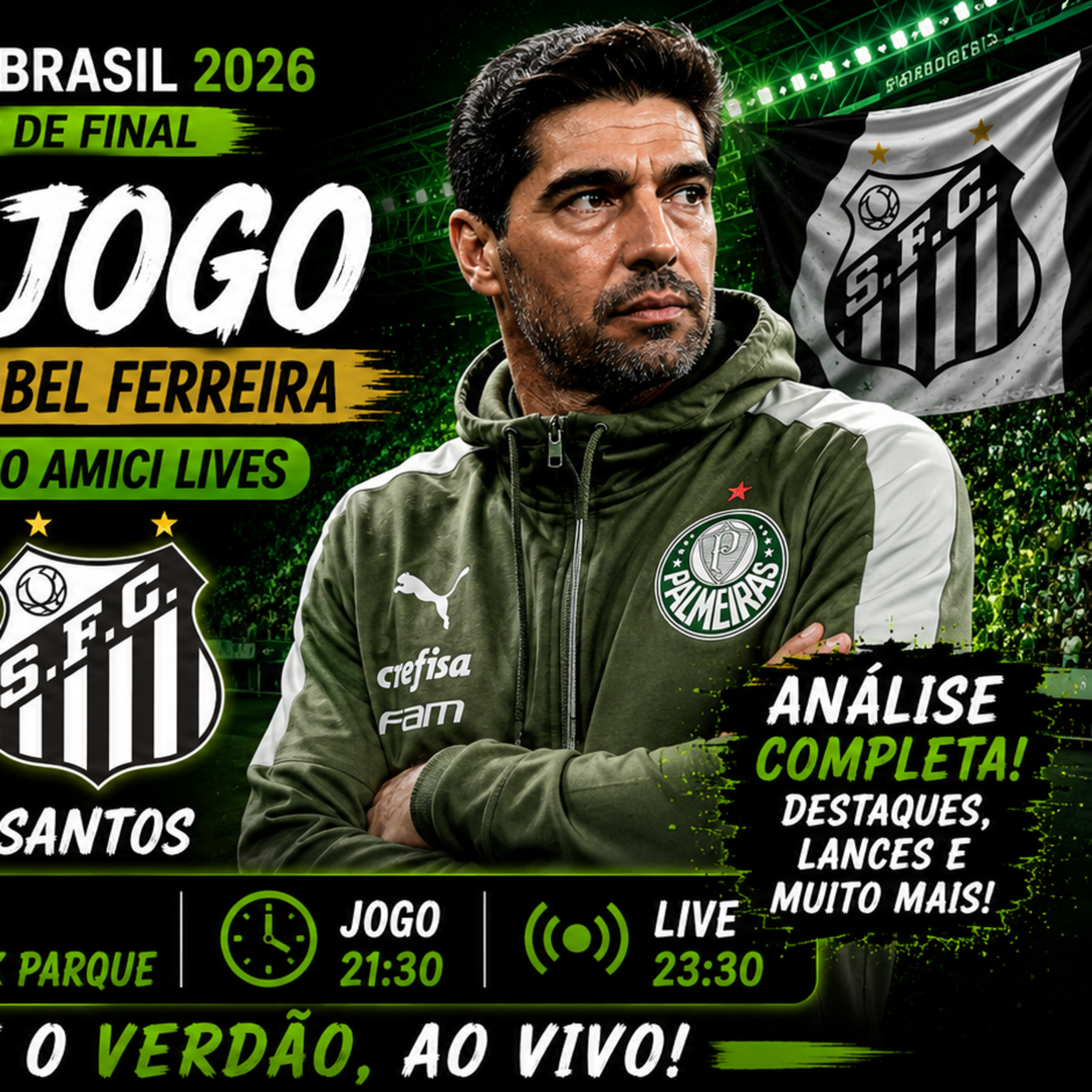 🔴 AO VIVO | COLETIVA DE ABEL | COPA DO BRASIL