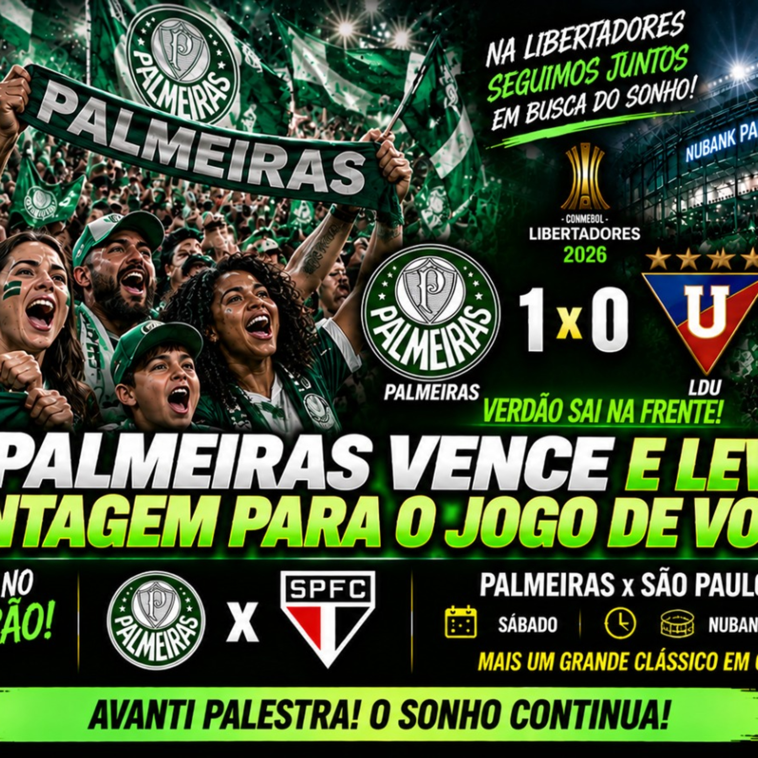 🔥 PALMEIRAS x SÃO PAULO: É CHOQUE-REI! PROVÁVEL ESCALAÇÃO E TUDO SOBRE O CLÁSSICO! episode artwork