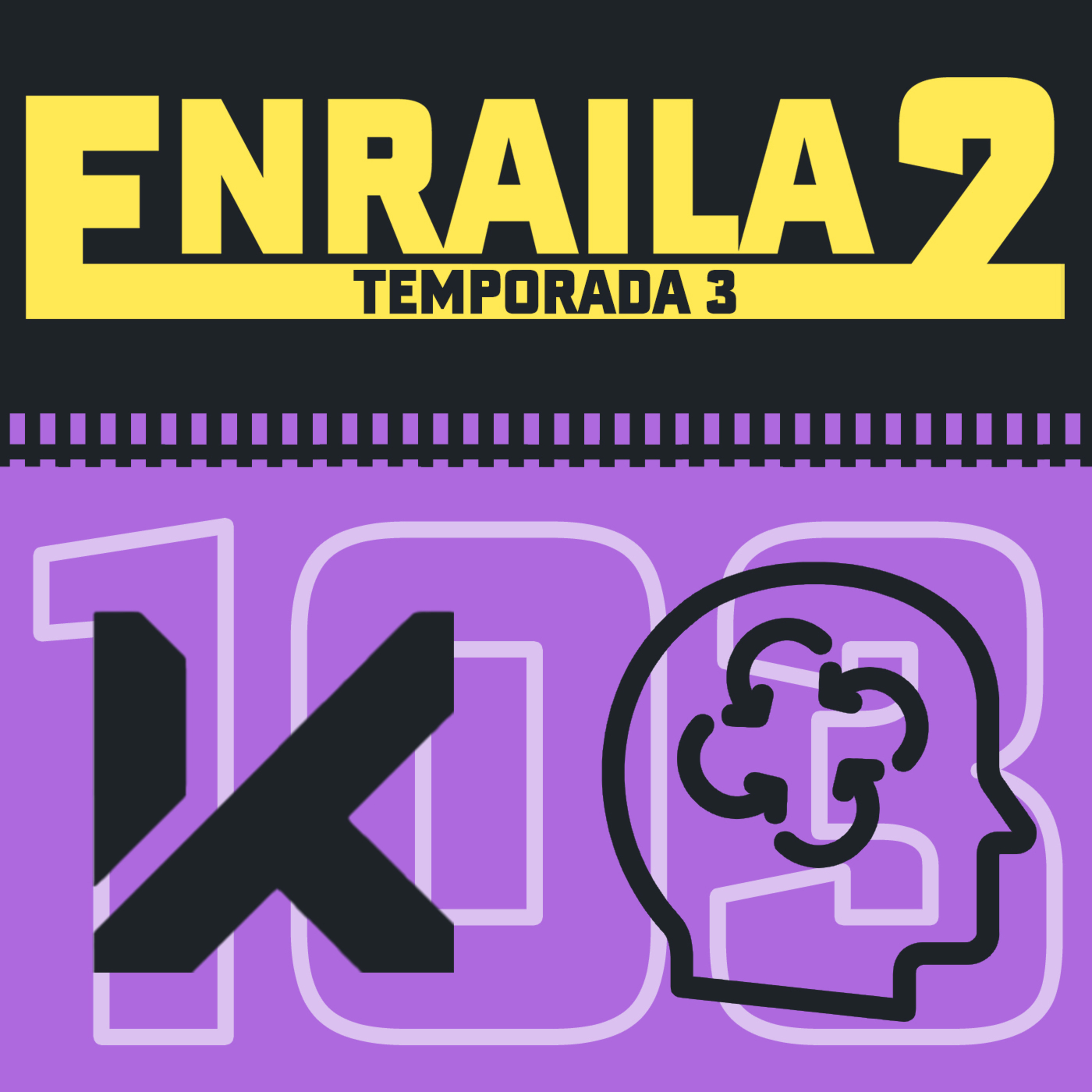 Portada de Enrailados Podcast