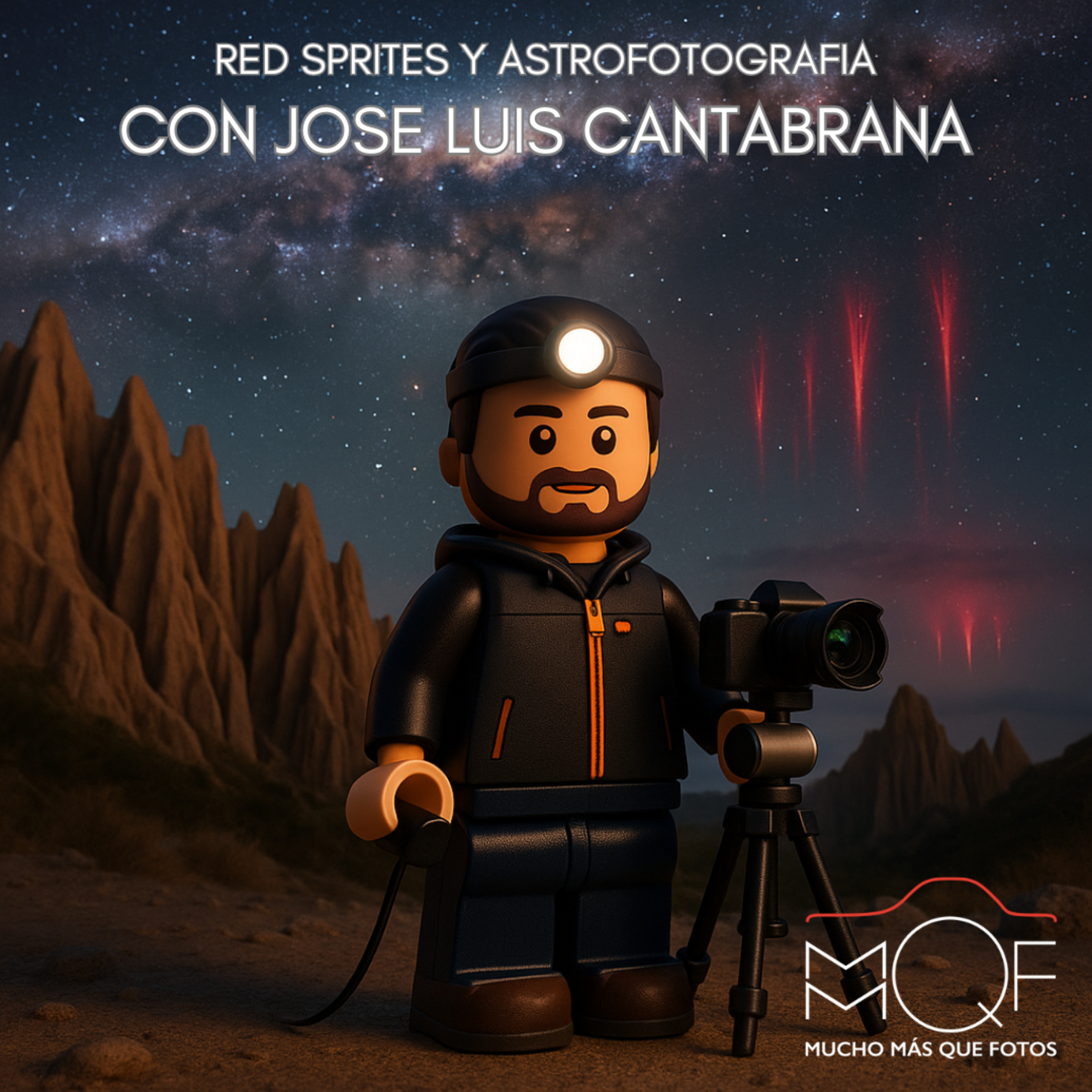 #151 Red sprites y astrofotografía con Jose Luis Cantabrana