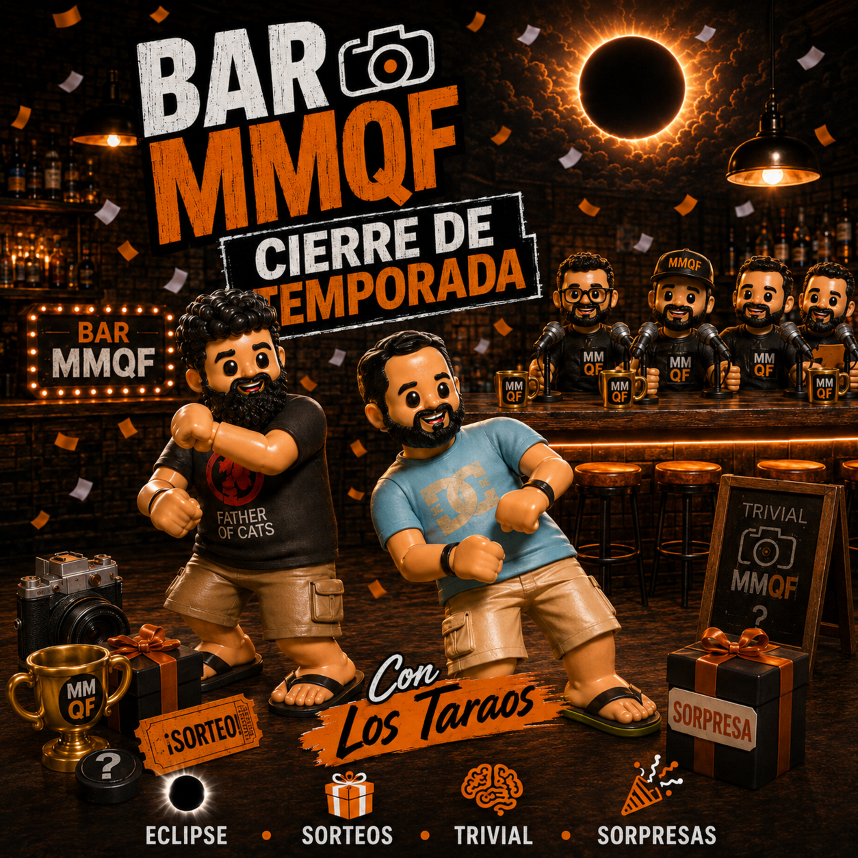 #184 El BAR de MMQF con Los Taraos Kike y Chechu