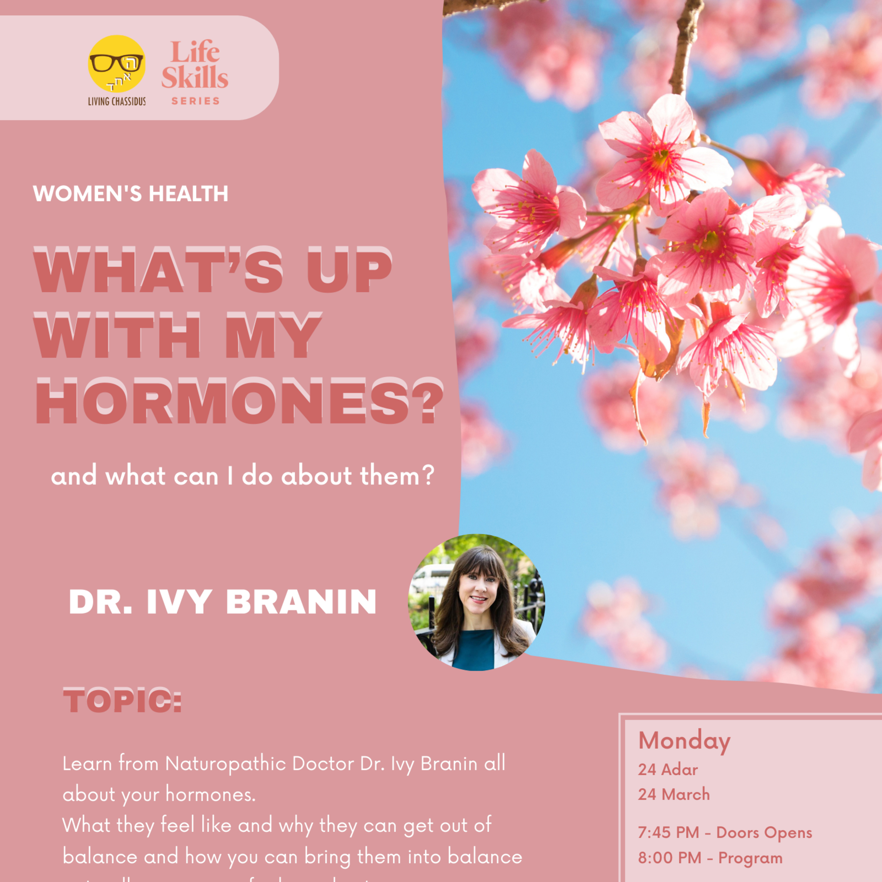 Life Skills Series: What’s up with my hormones? with Dr. Ivy Branin episode artwork