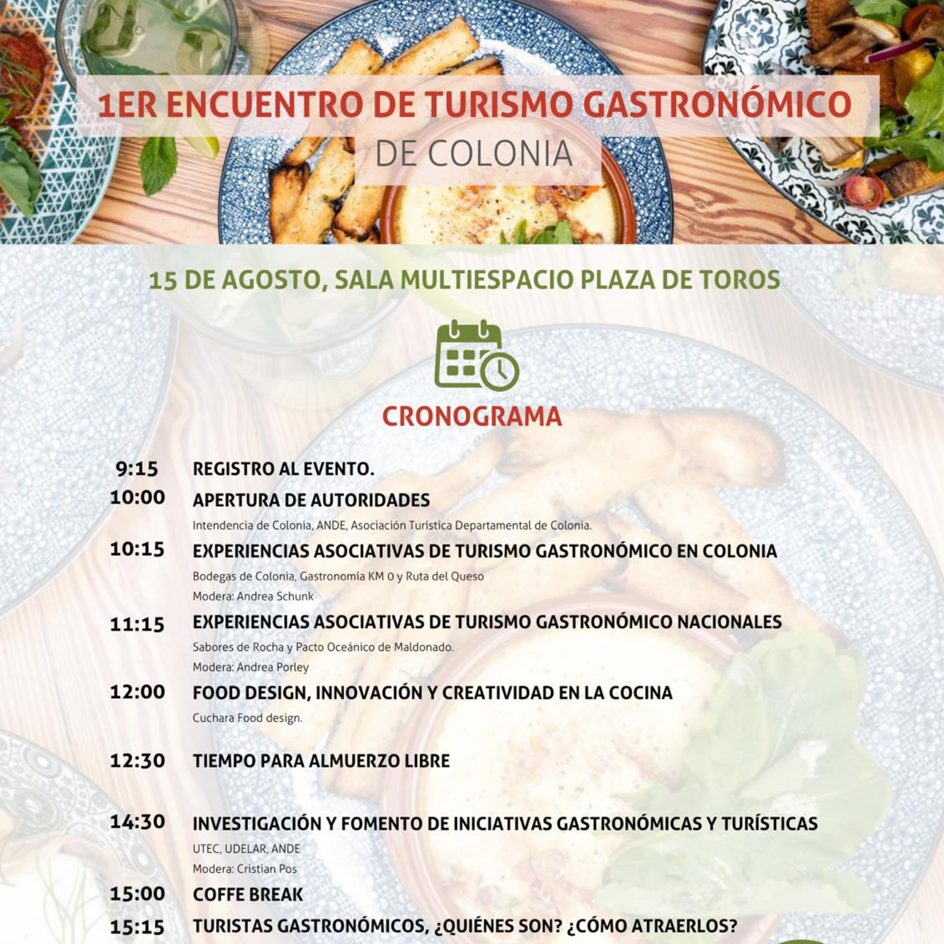 SE REALIZÓ LANZAMIENTO DEL PRIMER ENCUENTRO DE TURISMO GASTRONÓMICO DE COLONIA episode artwork