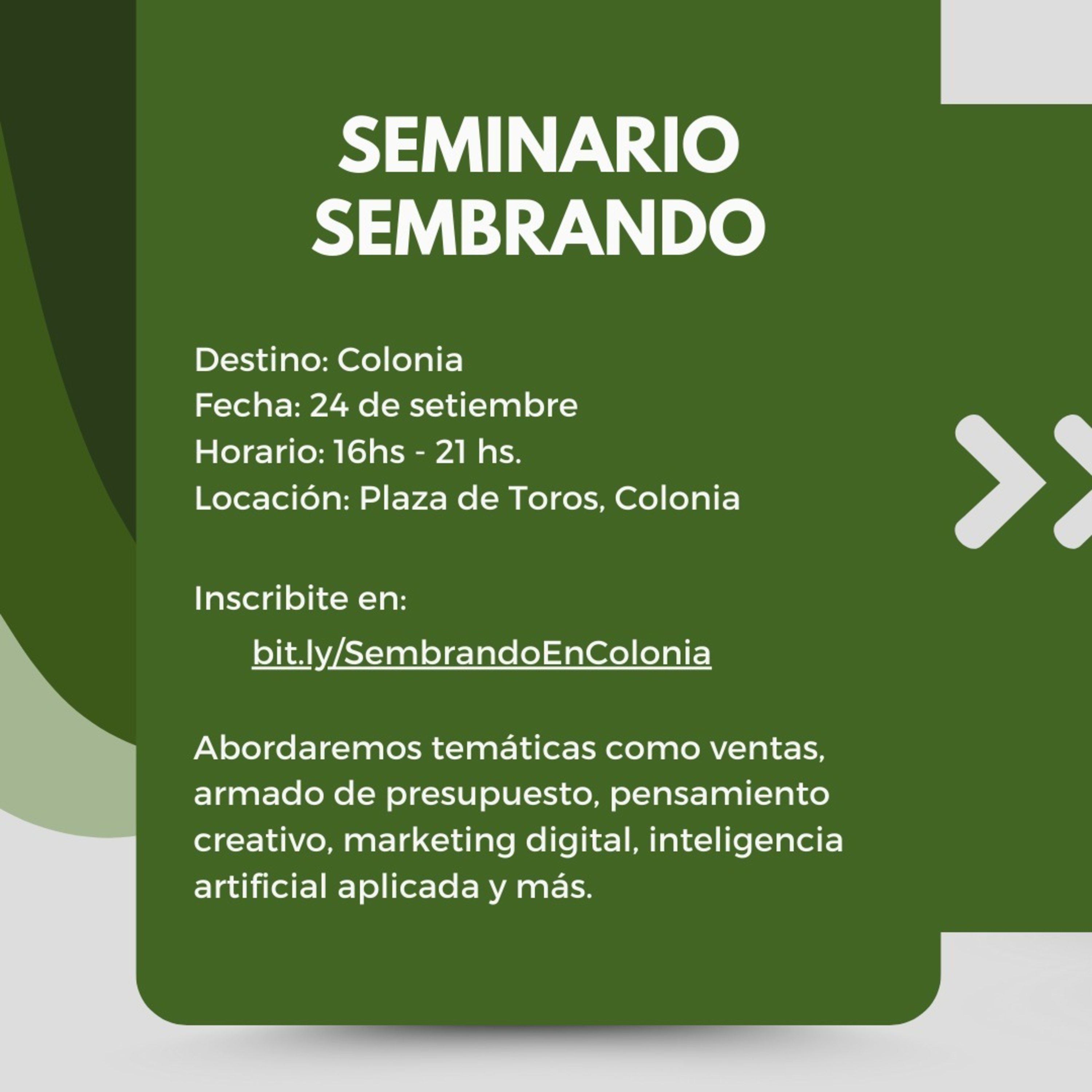 PROGRAMA “SEMBRANDO” EN COLONIA episode artwork