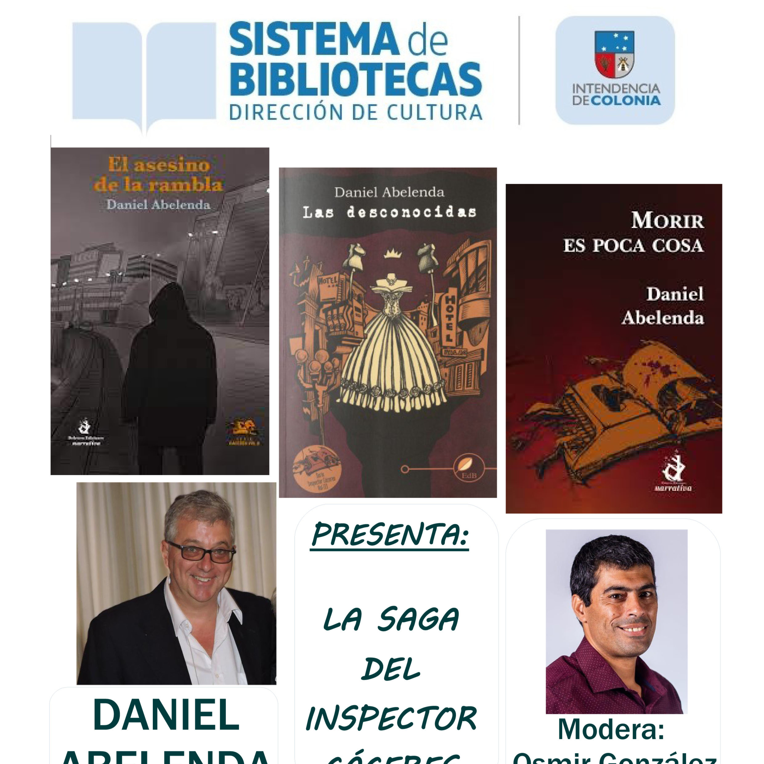 DANIEL ABELENDA PRESENTA EN TARARIRAS SU SAGA DE LIBROS DEL INSPECTOR CÁCERES episode artwork