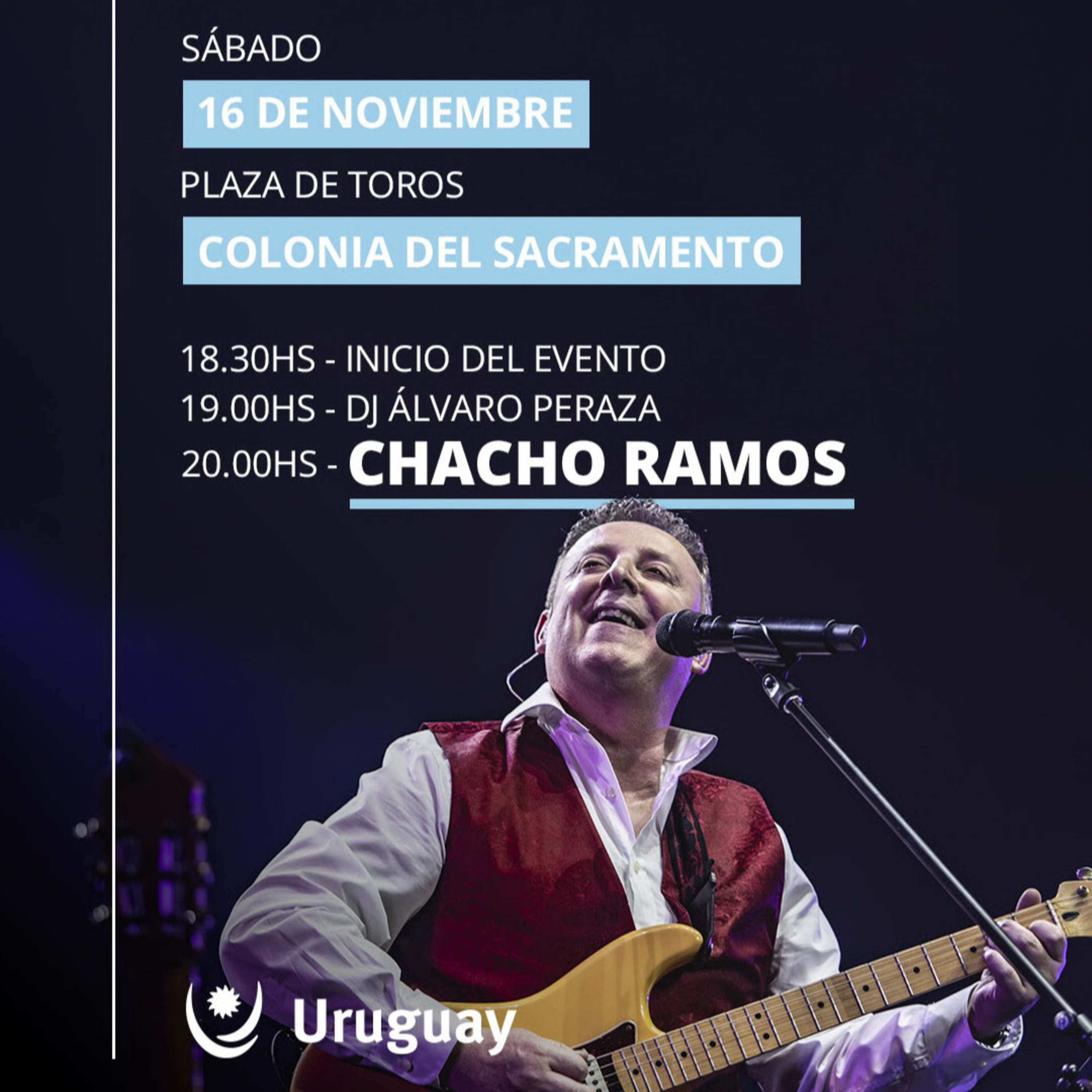 CHACHO RAMOS ESTE SÁBADO 16/11 ¡GRATIS! EN LA PLAZA DE TOROS DE COLONIA episode artwork