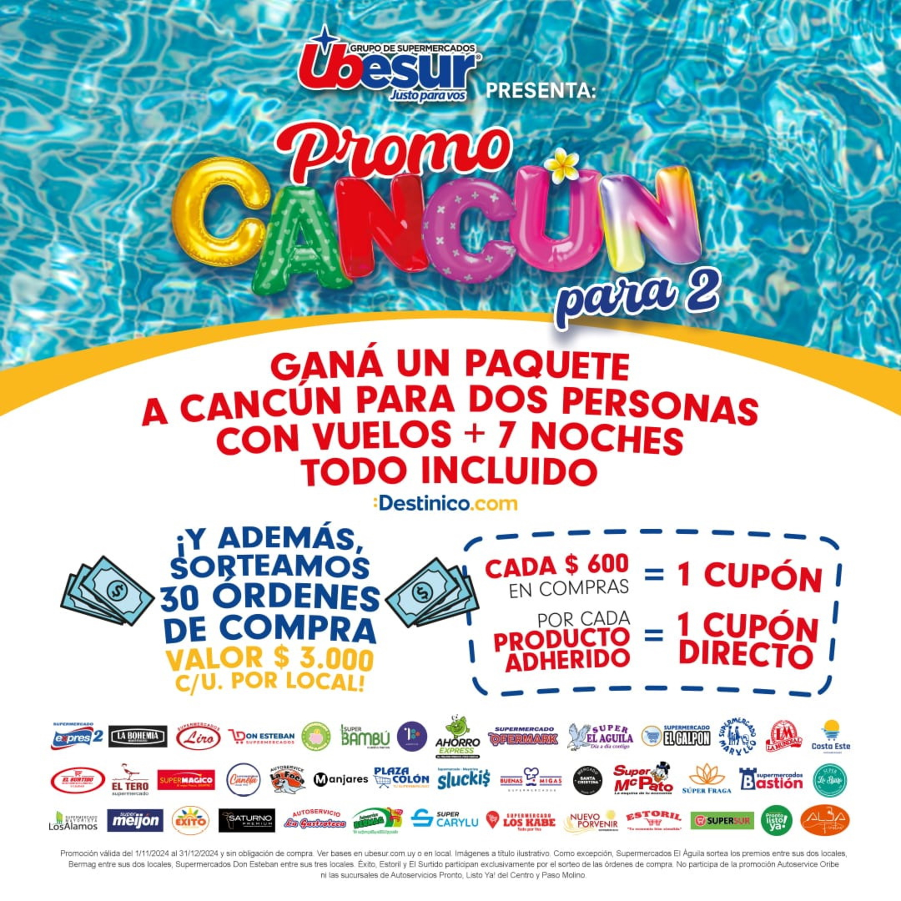 EL TERO Y UBESUR SORTEAN 1 VIAJE A CANCÚN PARA 2 Y 30 ÓRDENES DE COMPRA episode artwork