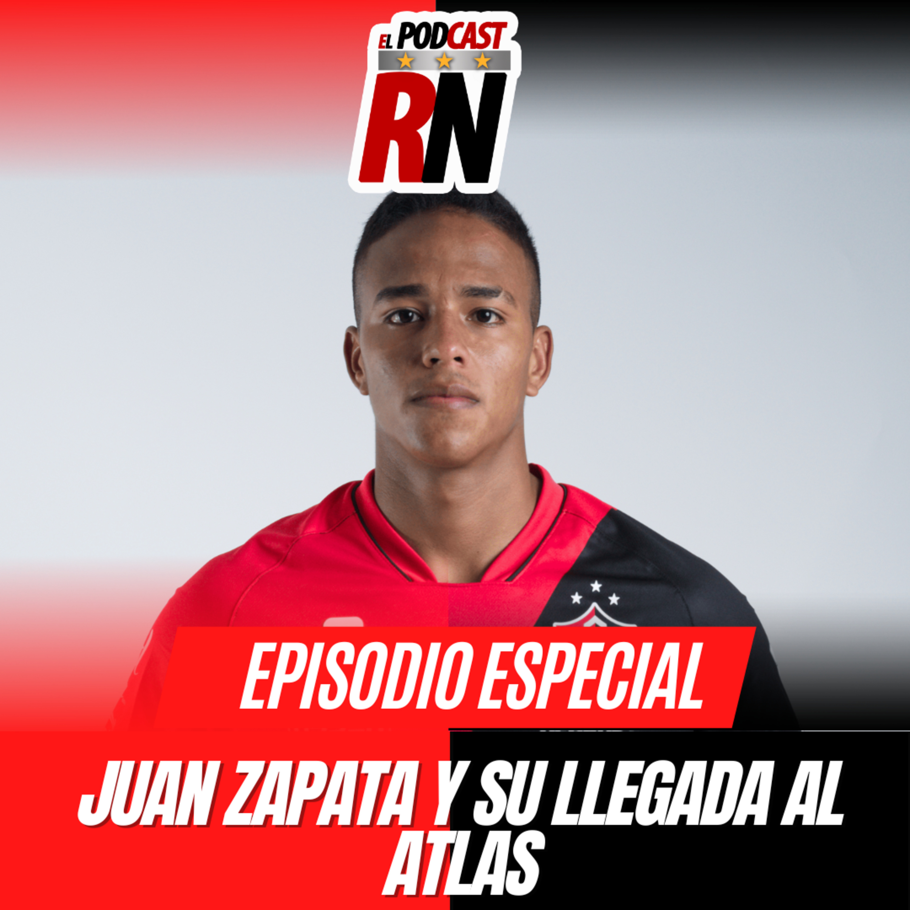 Juan ZAPATA refuerzo de ATLAS🤩🇨🇴 | ¿Dónde jugará?🤔 | Primeras Palabras | El Podcast del Rojinegro episode artwork