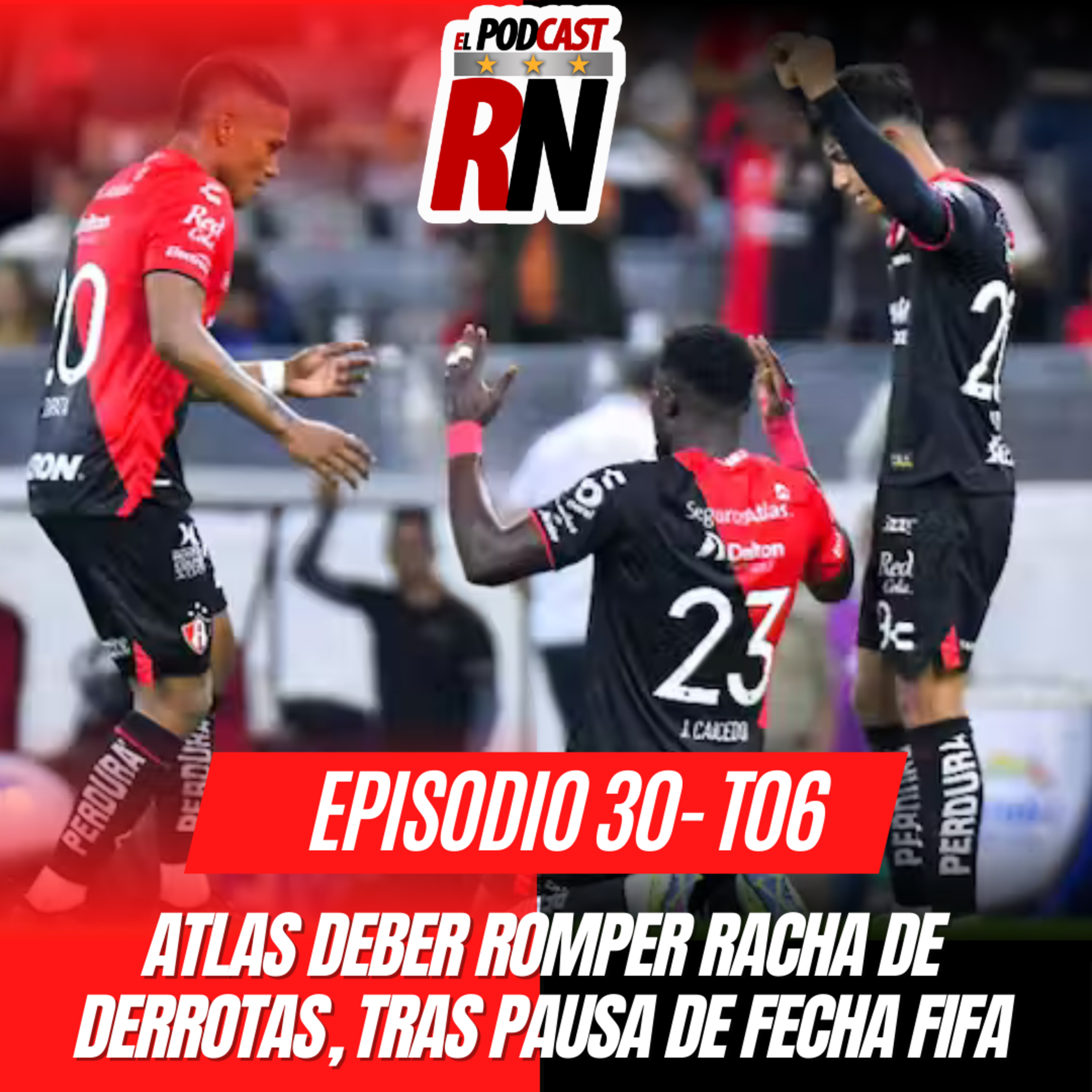ATLAS vuelve a la actividad | ROJINEGROS FUERA de zona de PLAY-IN | El Podcast del Rojinegro T06 E30 episode artwork