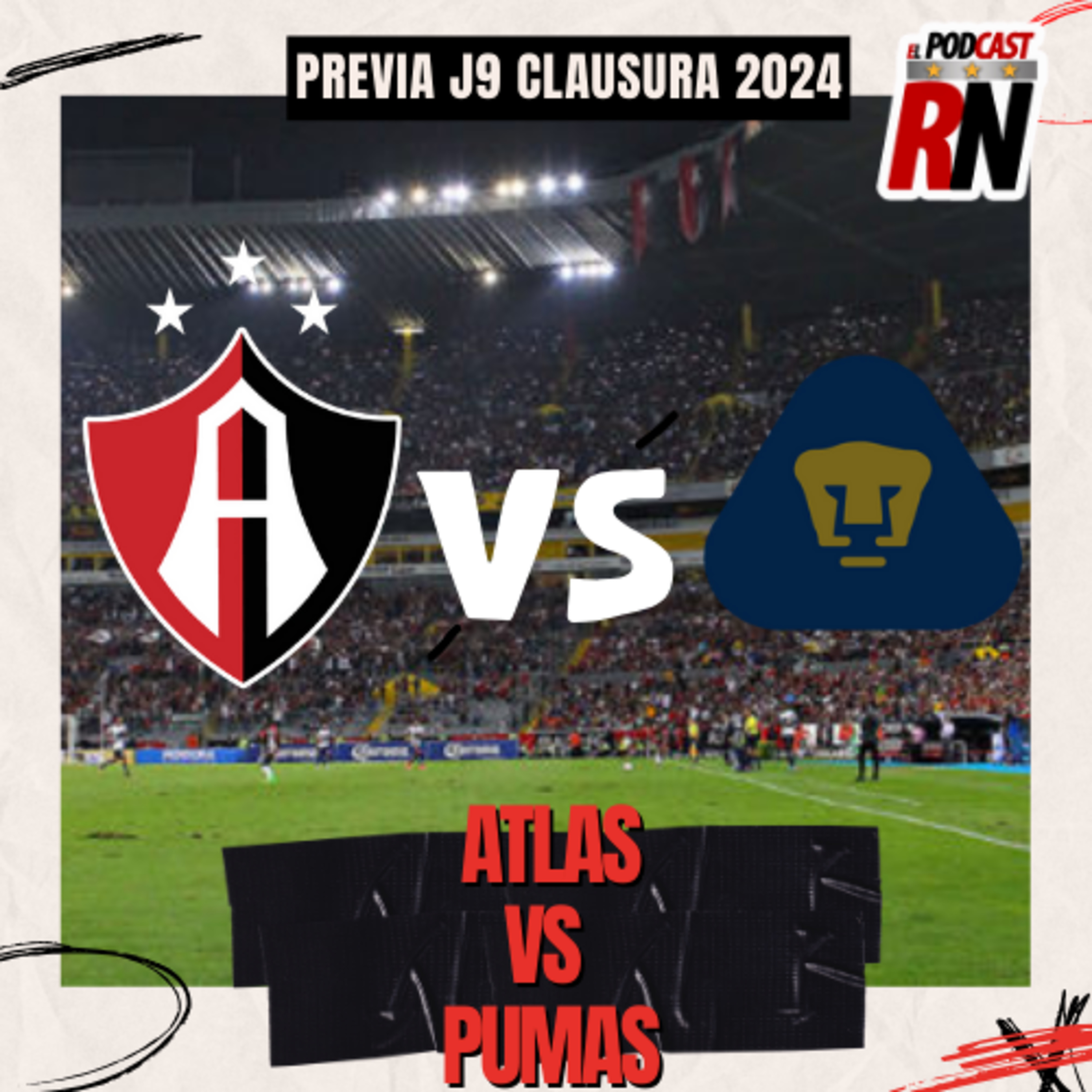ATLAS vs PUMAS ¿CÓMO VER GRATIS? ¿Dónde ver EN VIVO Liga MX 2024? | Jornada 9 episode artwork