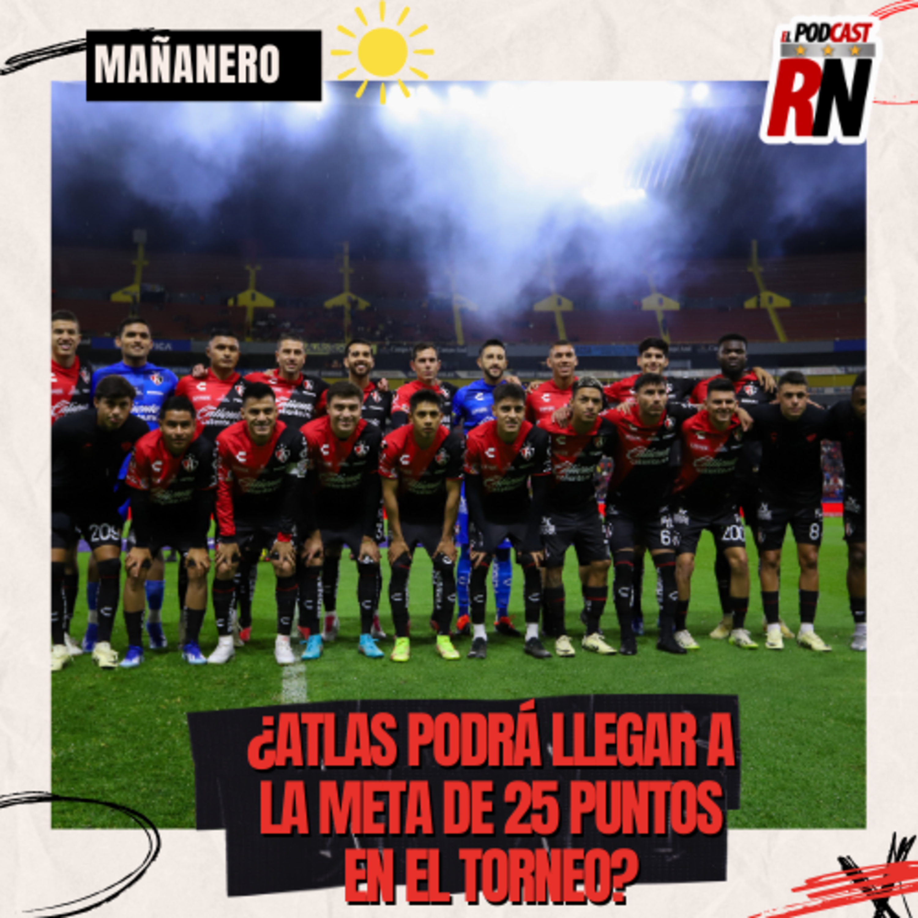 ATLAS y su META de 25 PUNTOS, ¿Le alcanzará? | El Podcast del Rojinegro episode artwork