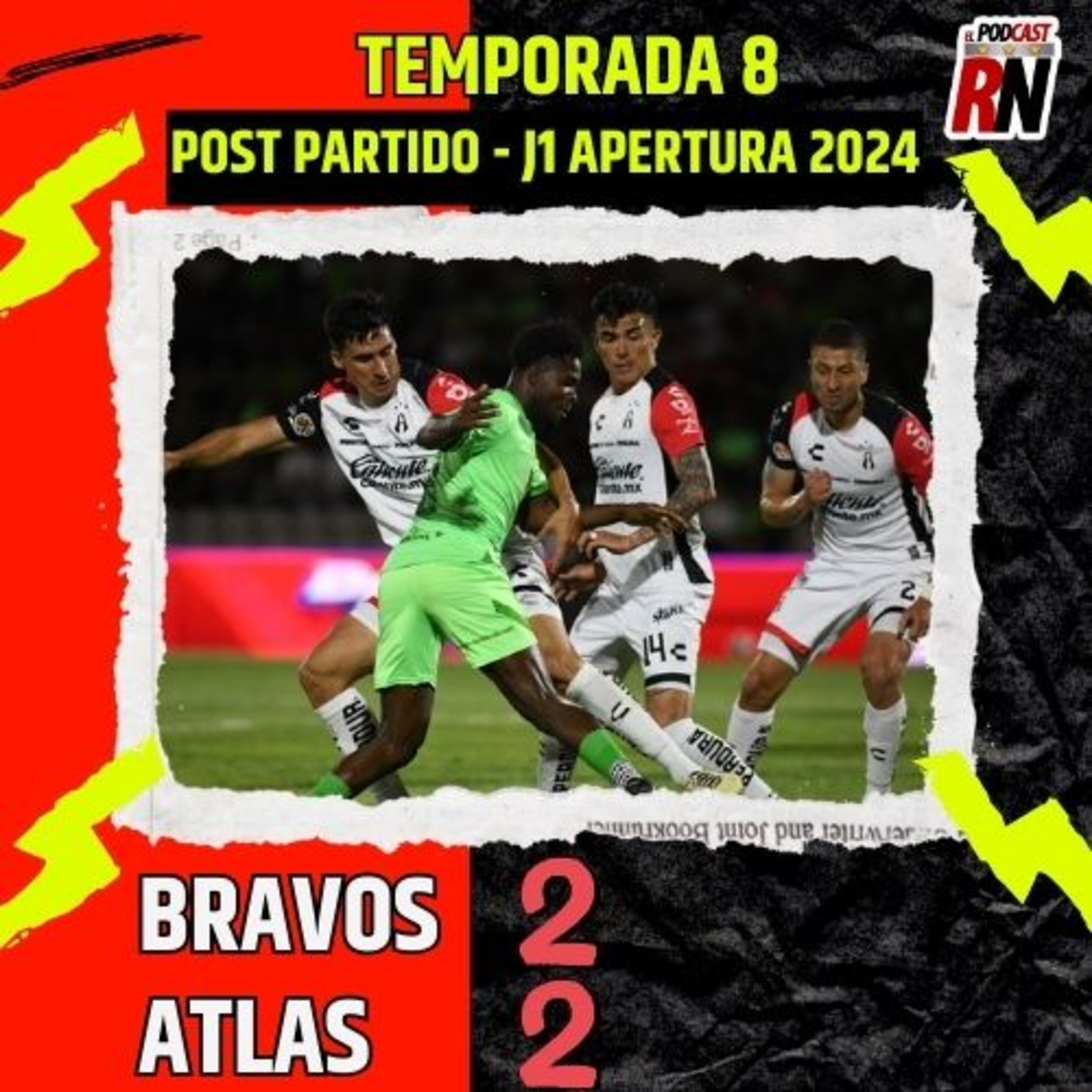 ATLAS SUMA en su 1er PARTIDO de LIGA MX | EMPATE ante JUÁREZ | El Podcast del Rojinegro episode artwork