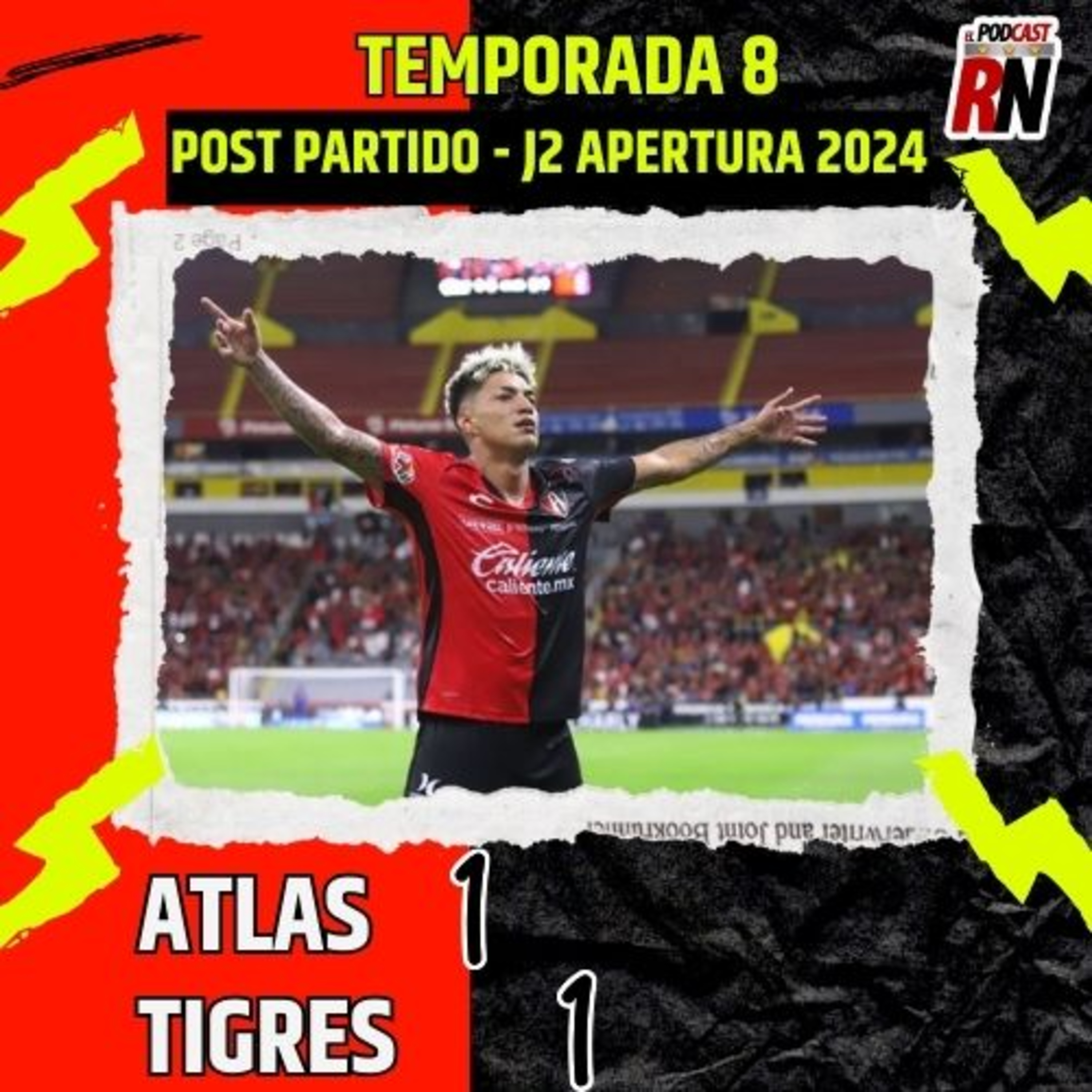 ATLAS VUELVE A SUMAR y EMPATA con TIGRES | ERROR de PEPE HERNÁNDEZ | El Podcast del Rojinegro episode artwork