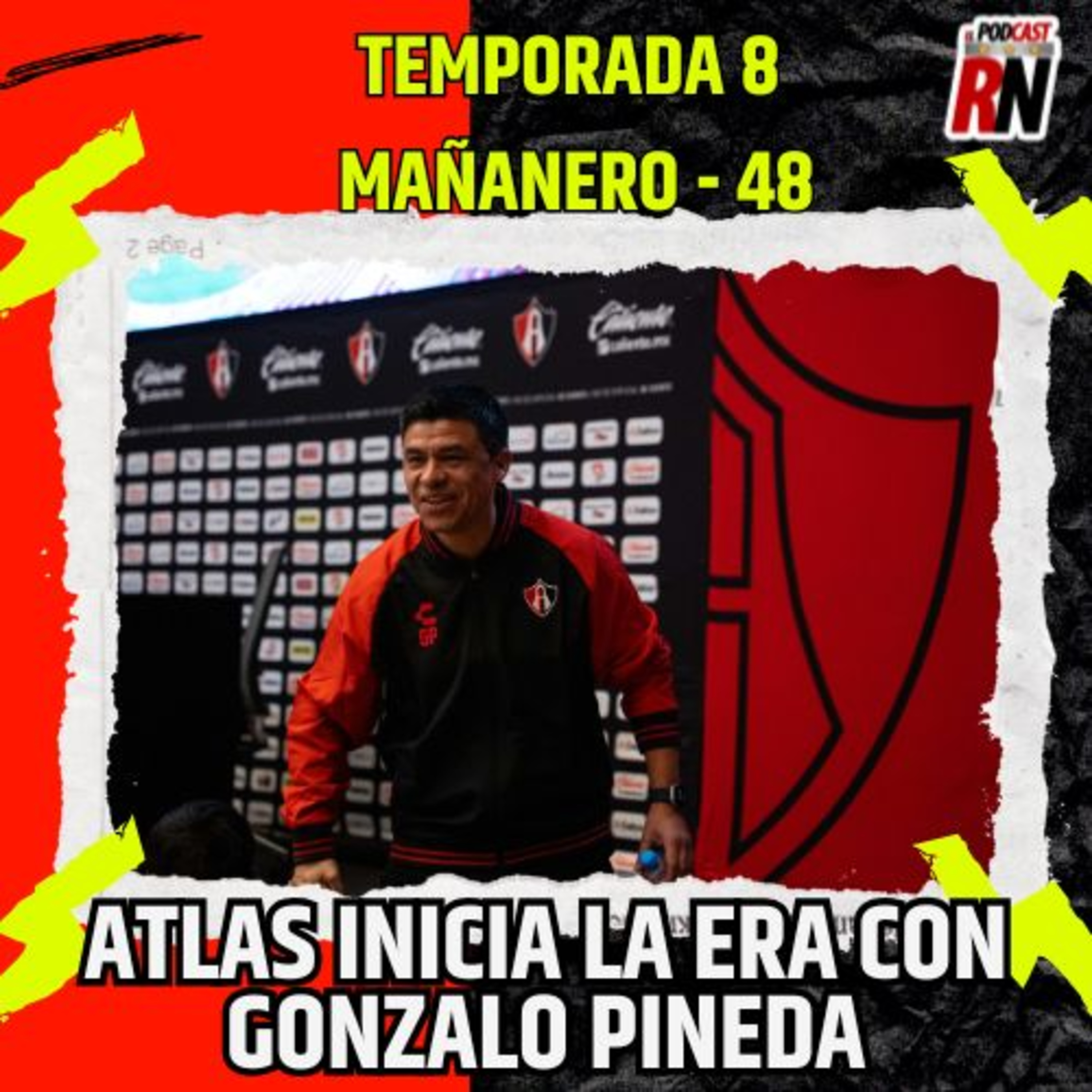 ATLAS con el INICIO de la ERA de GONZALO PINEDA como DT | El Podcast del Rojinegro episode artwork