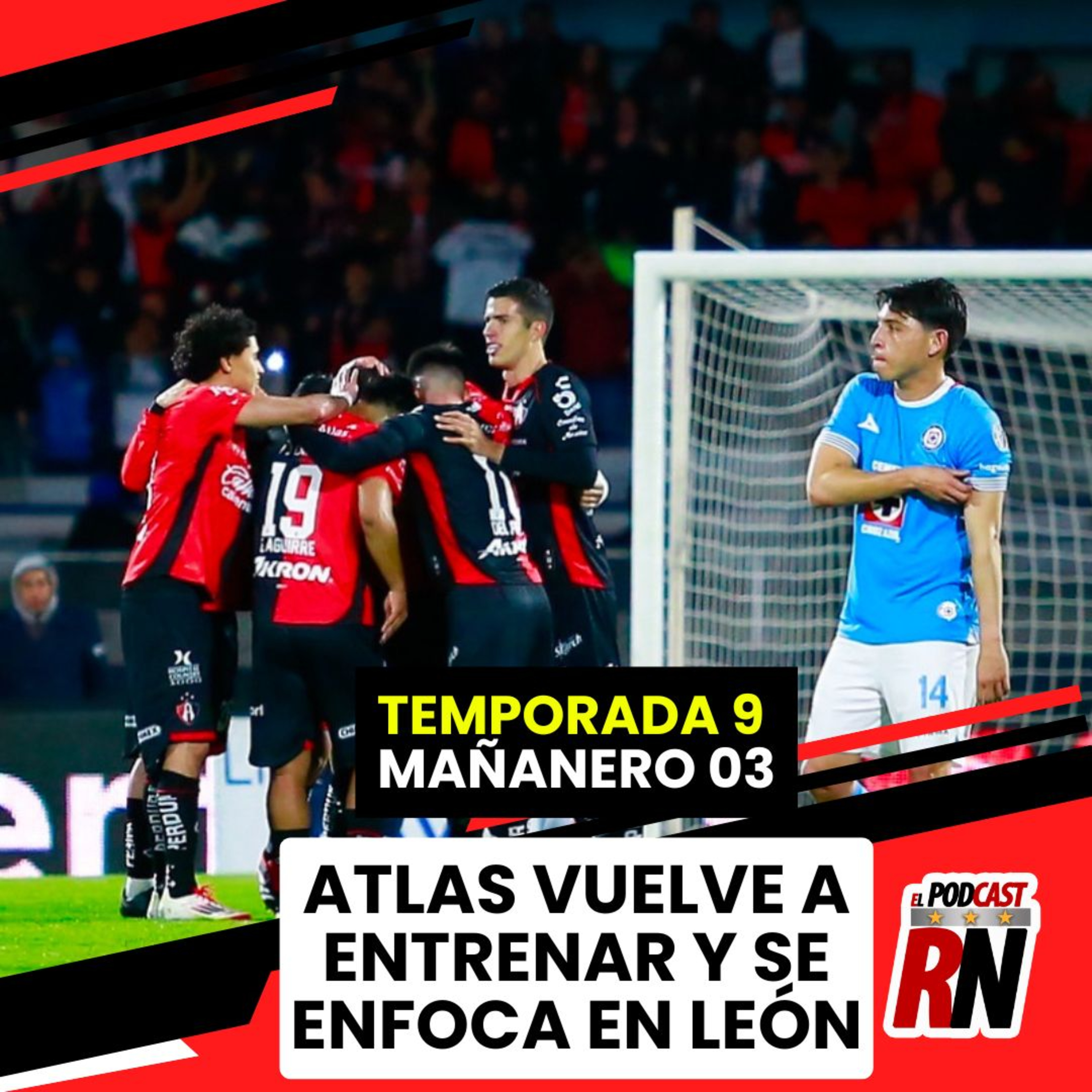 ATLAS vuelve a entrenar PENSANDO en debut en casa vs LEÓN | El Podcast del Rojinegro episode artwork