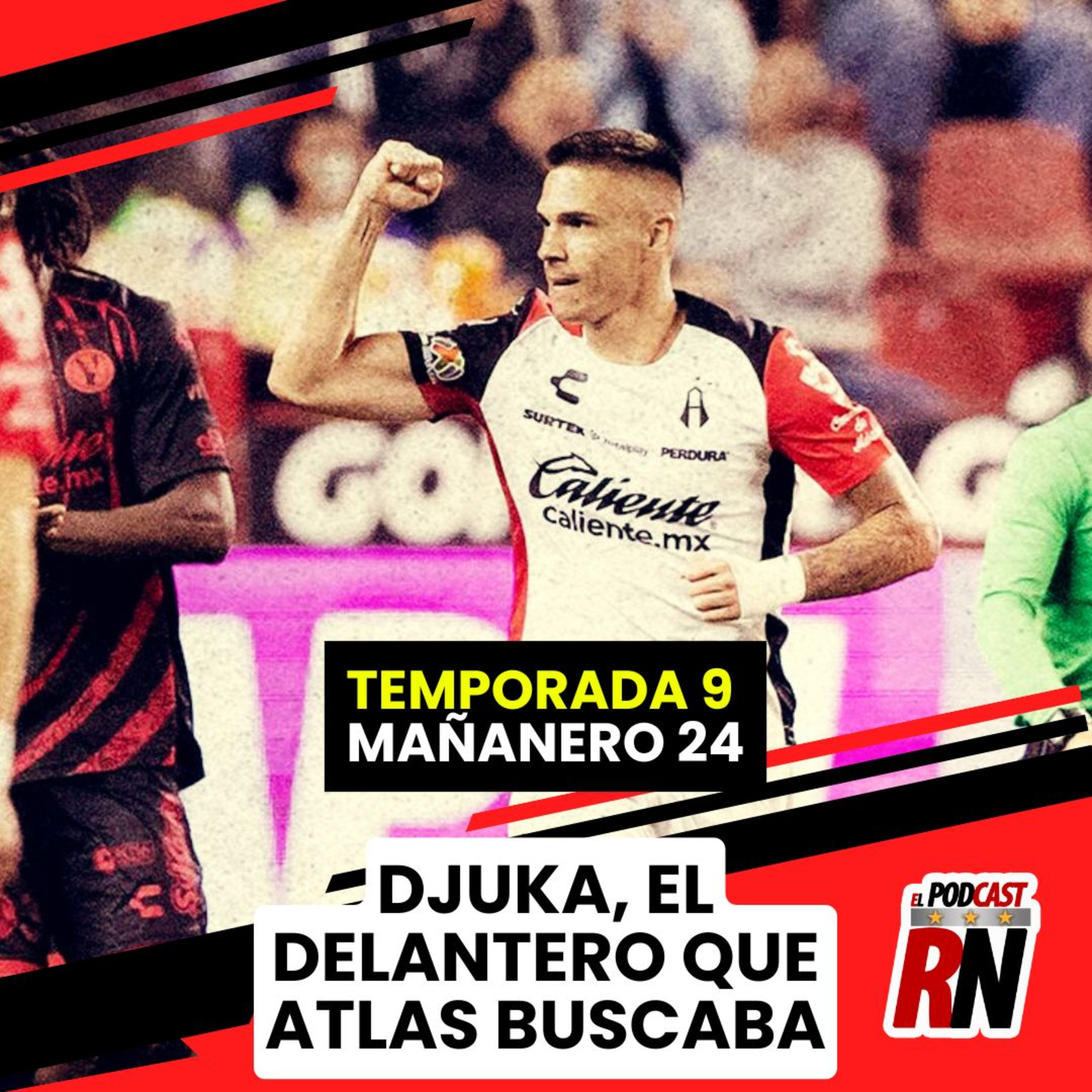 DJUKA se codea con el LÍDER de GOLEO y buscará hacer historia en ATLAS | El Podcast del Rojinegro episode artwork