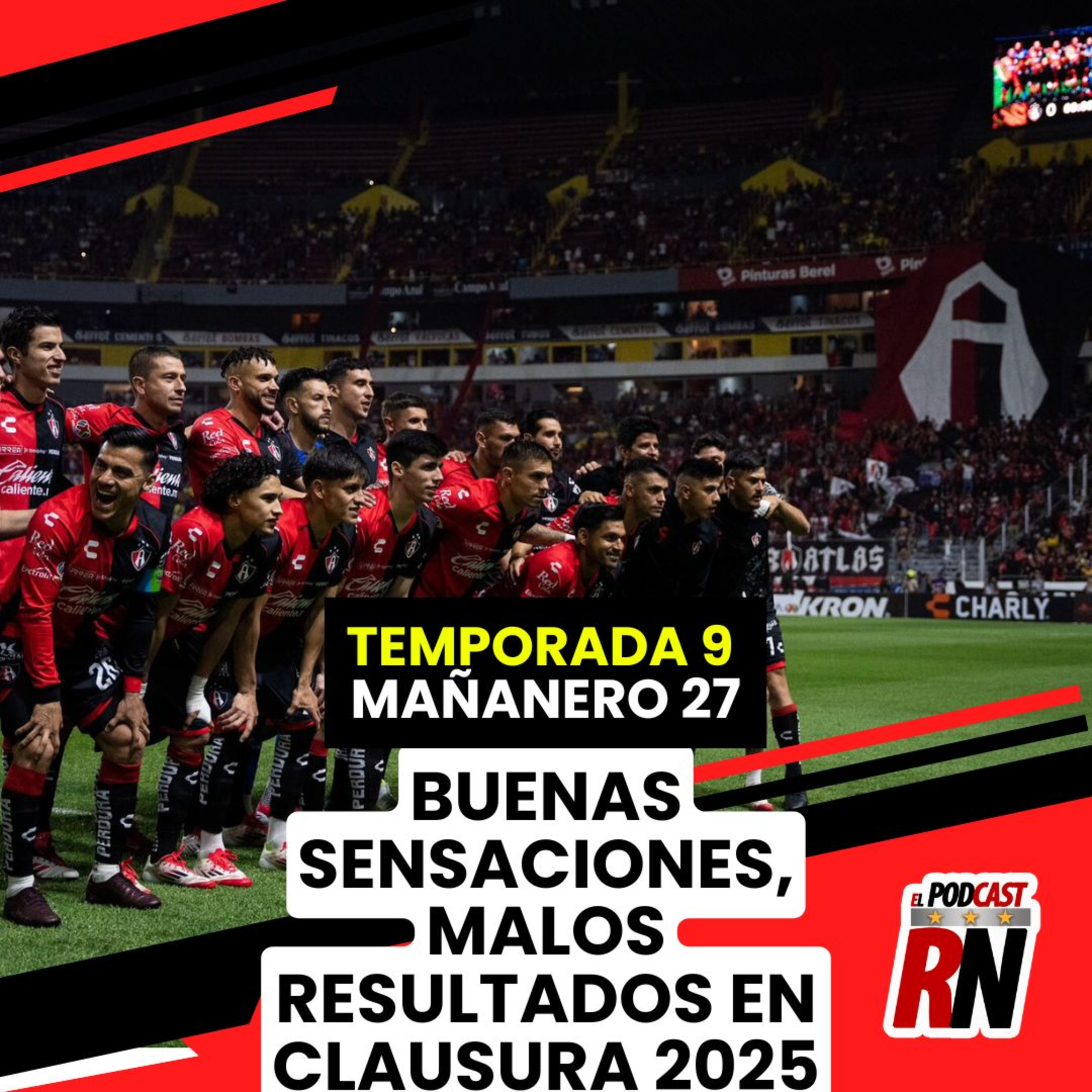 ATLAS: A 5 jornadas de terminar el torneo, ¿BUEN o MAL torneo? | El Podcast del Rojinegro episode artwork
