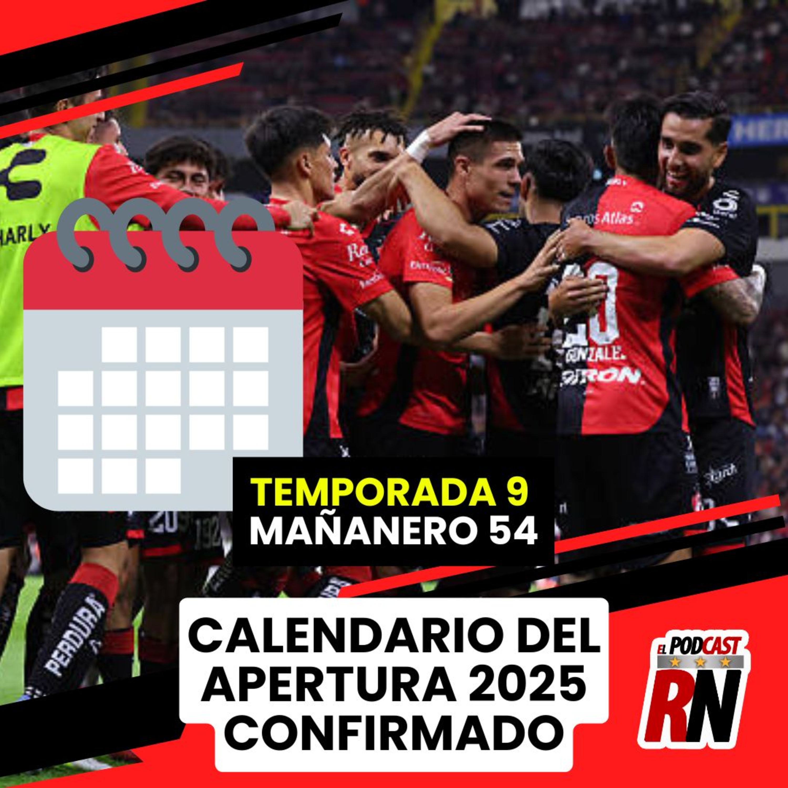 ATLAS TIENE LISTO CALENDARIO DE APERTURA 2025 | SE JUGARÁ SÁBADOS EN EL JALISCO | El Podcast del Rojinegro episode artwork