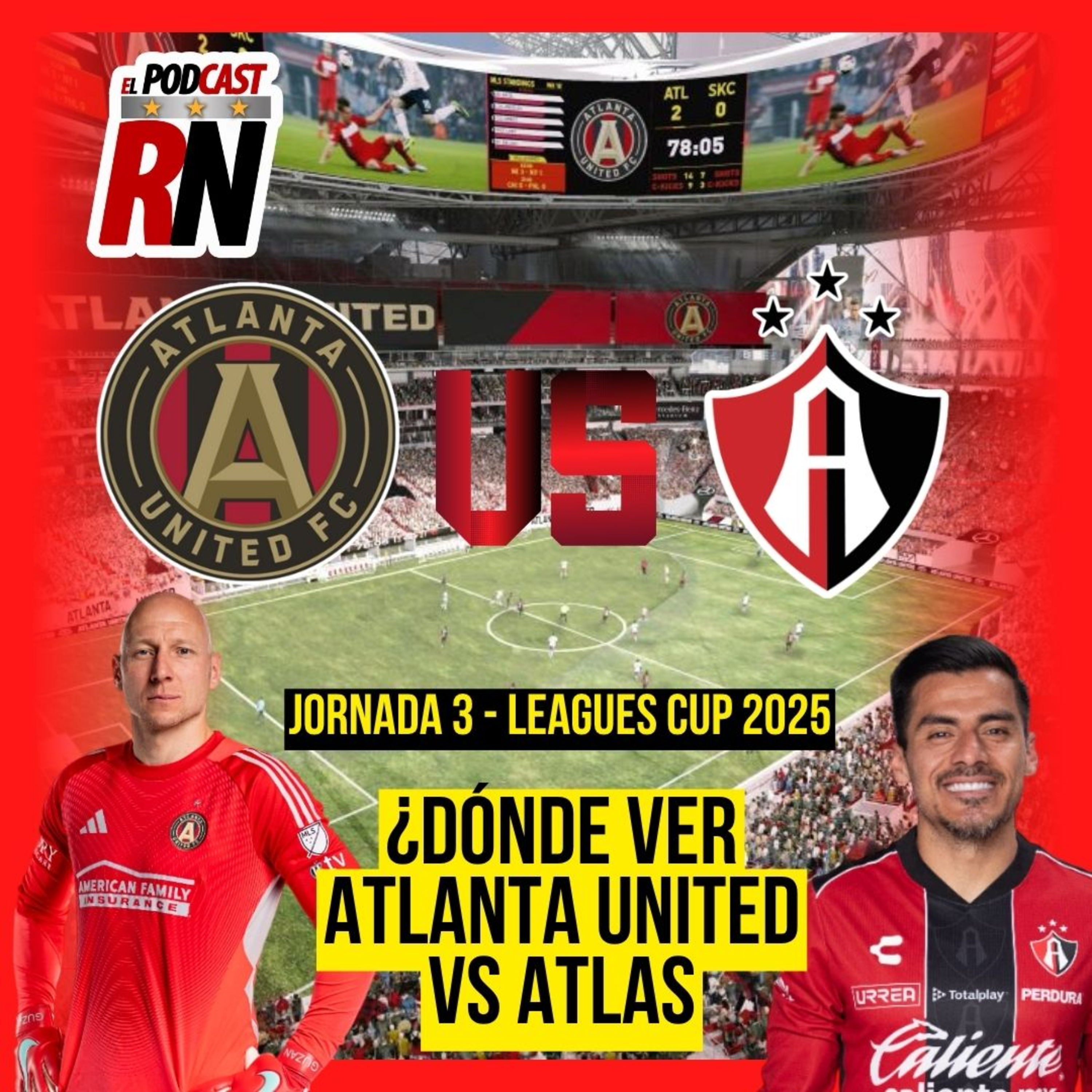 ATLANTA UNITED vs ATLAS | Dónde ver el juego de JORNADA 3 LEAGUES CUP 2025 APPLE TV MLS SEASON PASS