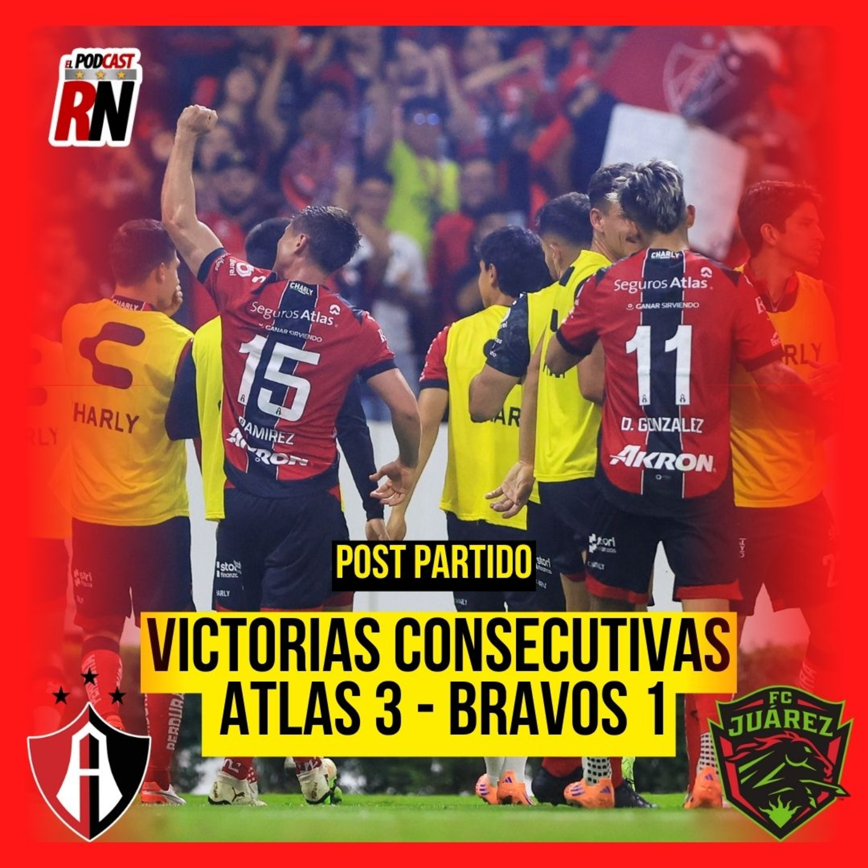 ATLAS GANA A BRAVOS Y ESTARÁ PELEANDO POR PLAY-IN TRAS FECHA FIFA | EL PODCAST DEL ROJINEGRO episode artwork