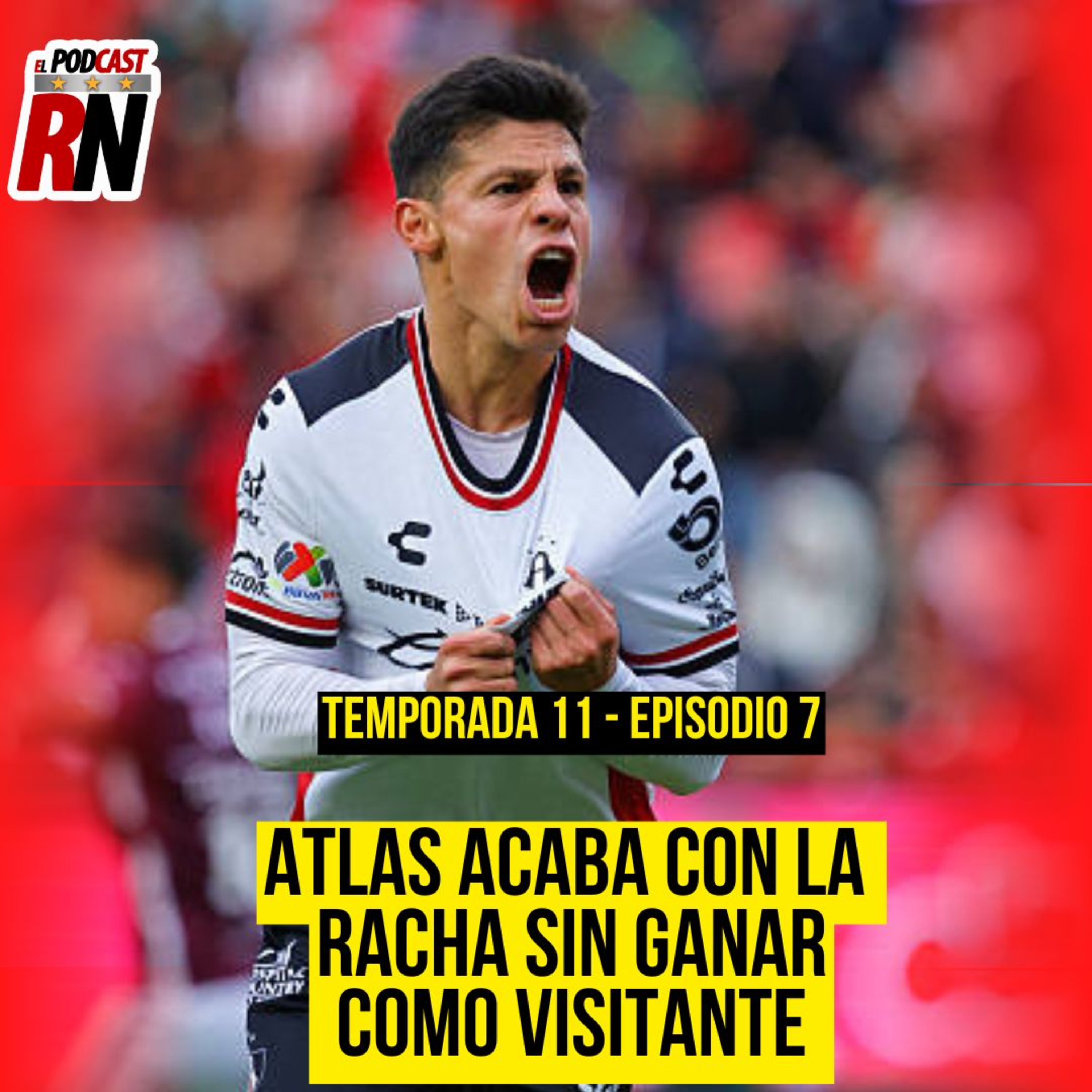 ATLAS GANA DE VISITA A NECAXA Y ACABA CON EL MALEFICIO FUERA DE CASA | EL PODCAST DEL ROJINEGRO episode artwork