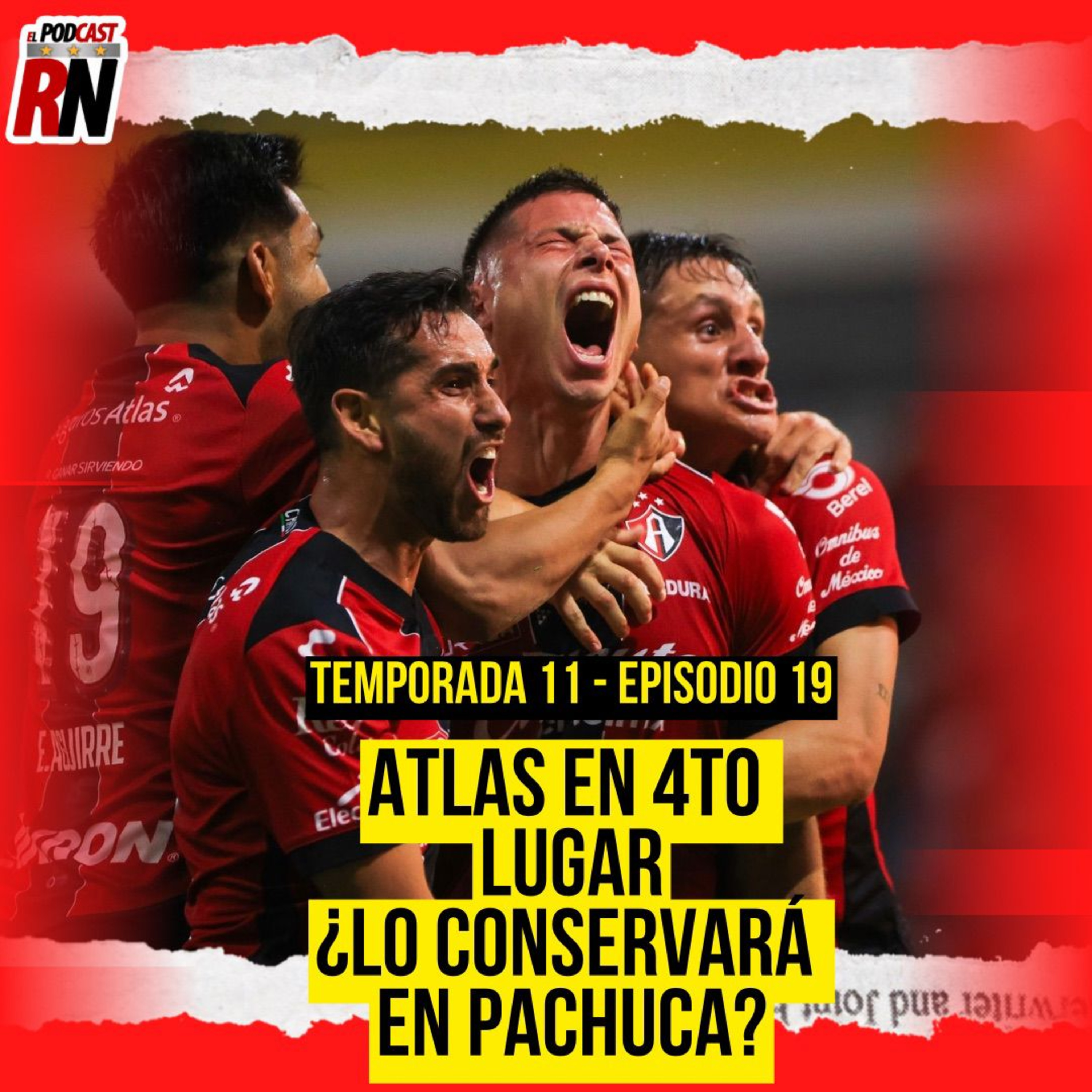 ATLAS PIENSA EN PACHUCA, MISIÓN: SEGUIR ARRIBA EN LA TABLA | EL PODCAST DEL ROJINEGRO episode artwork