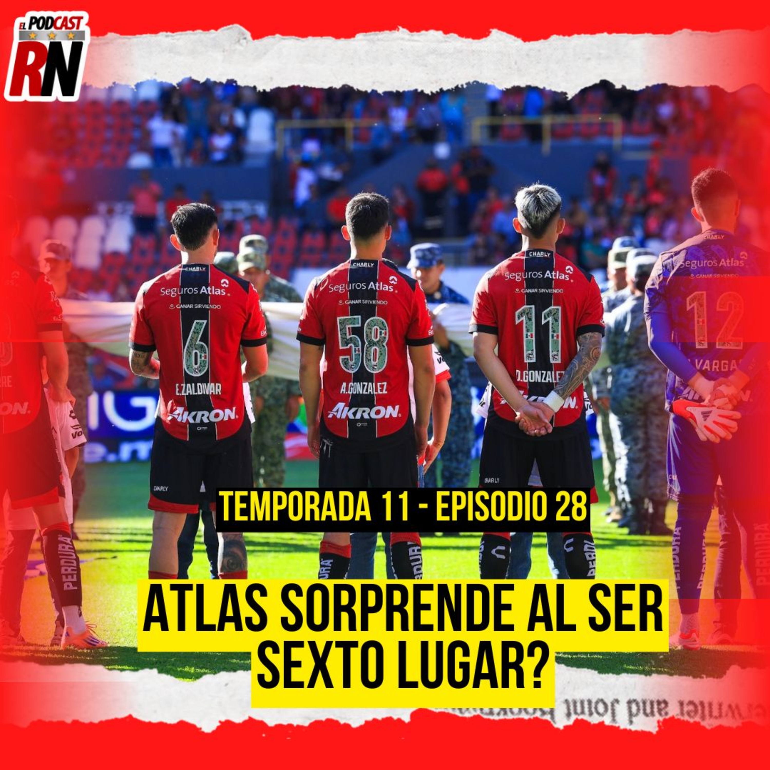 ATLAS LUCE EN LA TABLA COMO 6to LUGAR, ¿REALIDAD O FICCIÓN? El PODCAST del ROJINEGRO