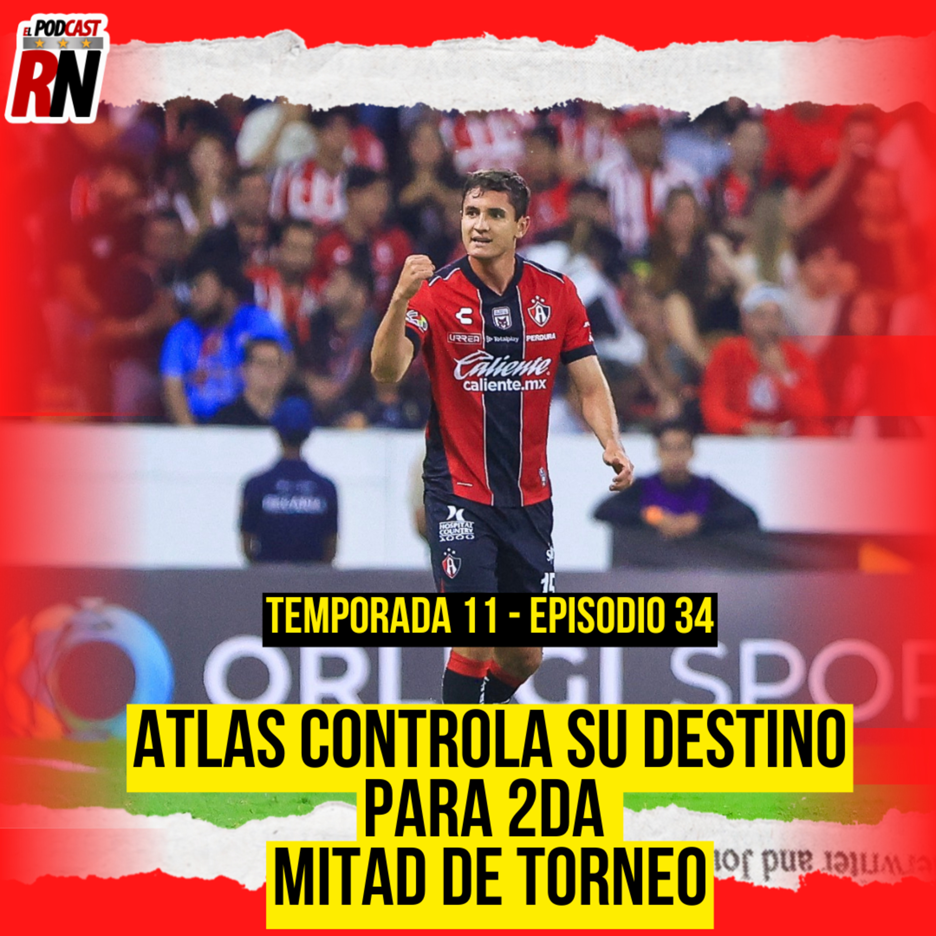 ATLAS SIGUE EN ZONA DE LIGUILLA Y DEPENDE DE SÍ PARA VOLVER A LA FIESTA GRANDE | PODCAST ROJINEGRO episode artwork