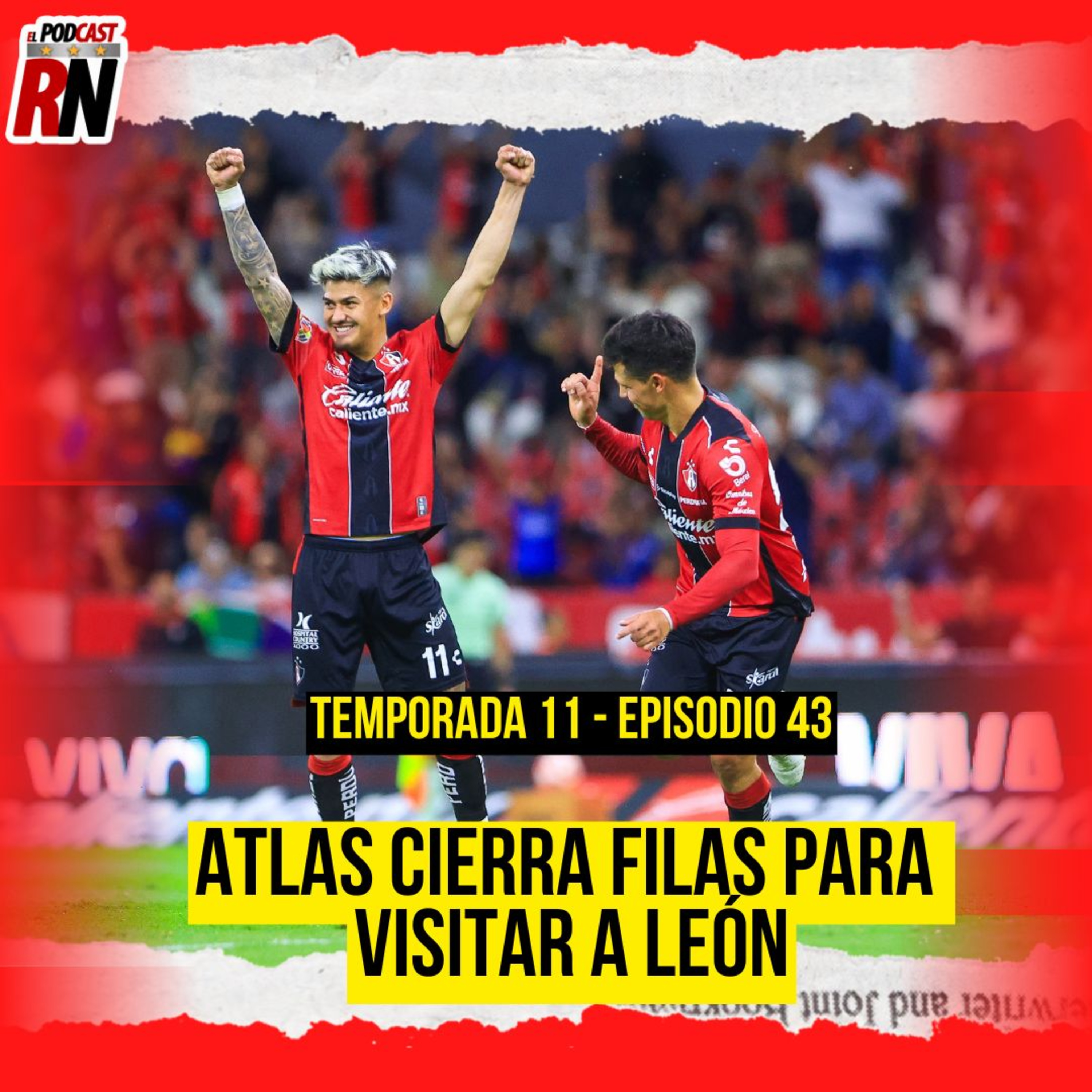 ATLAS visita a LEÓN con intención de seguir peleando por la LIGUILLA | El Podcast del Rojinegro episode artwork