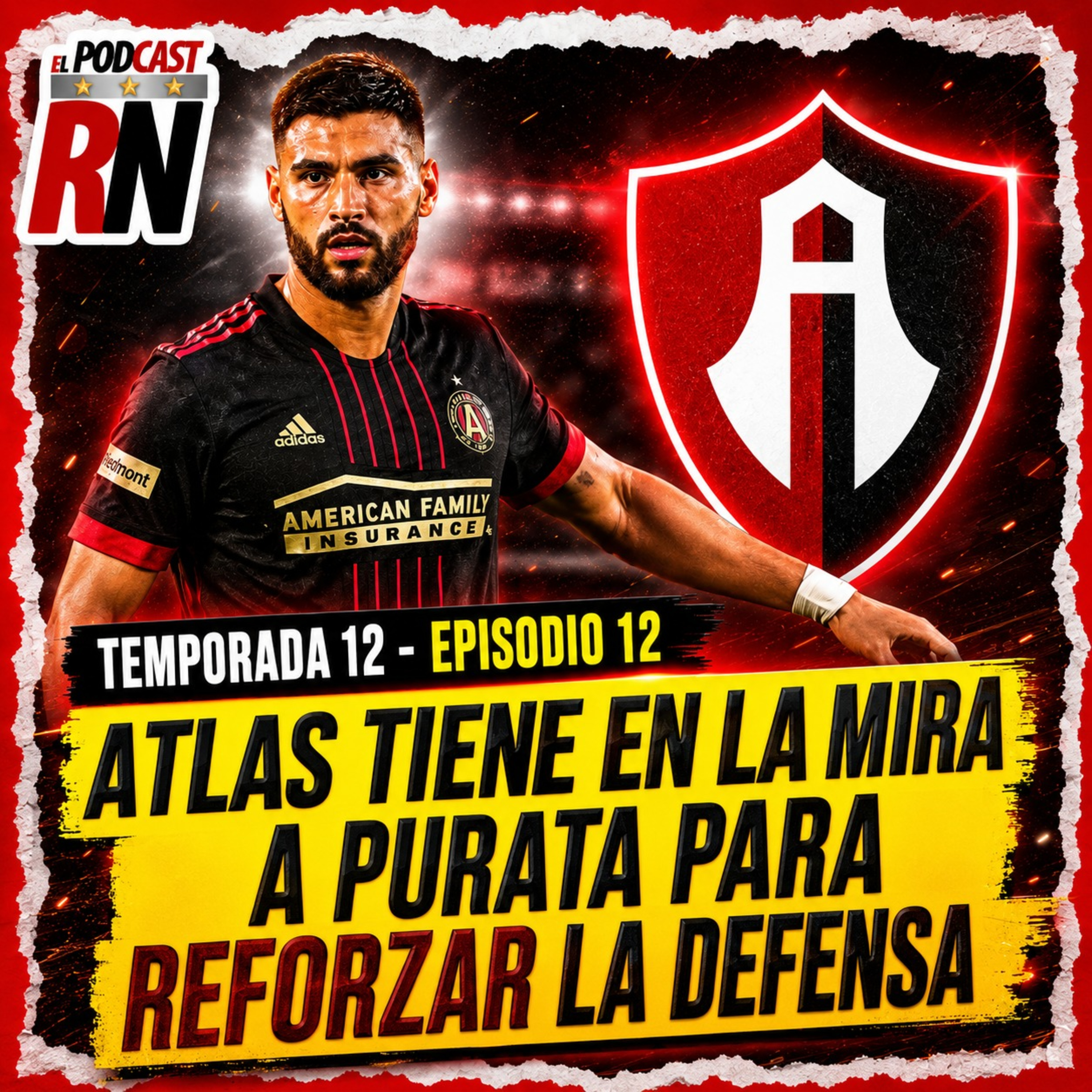 🔴⚫ ATLAS tiene en la MIRA a PURATA… ¿Se viene el REFUERZO? | EL PODCAST DEL ROJINEGRO episode artwork
