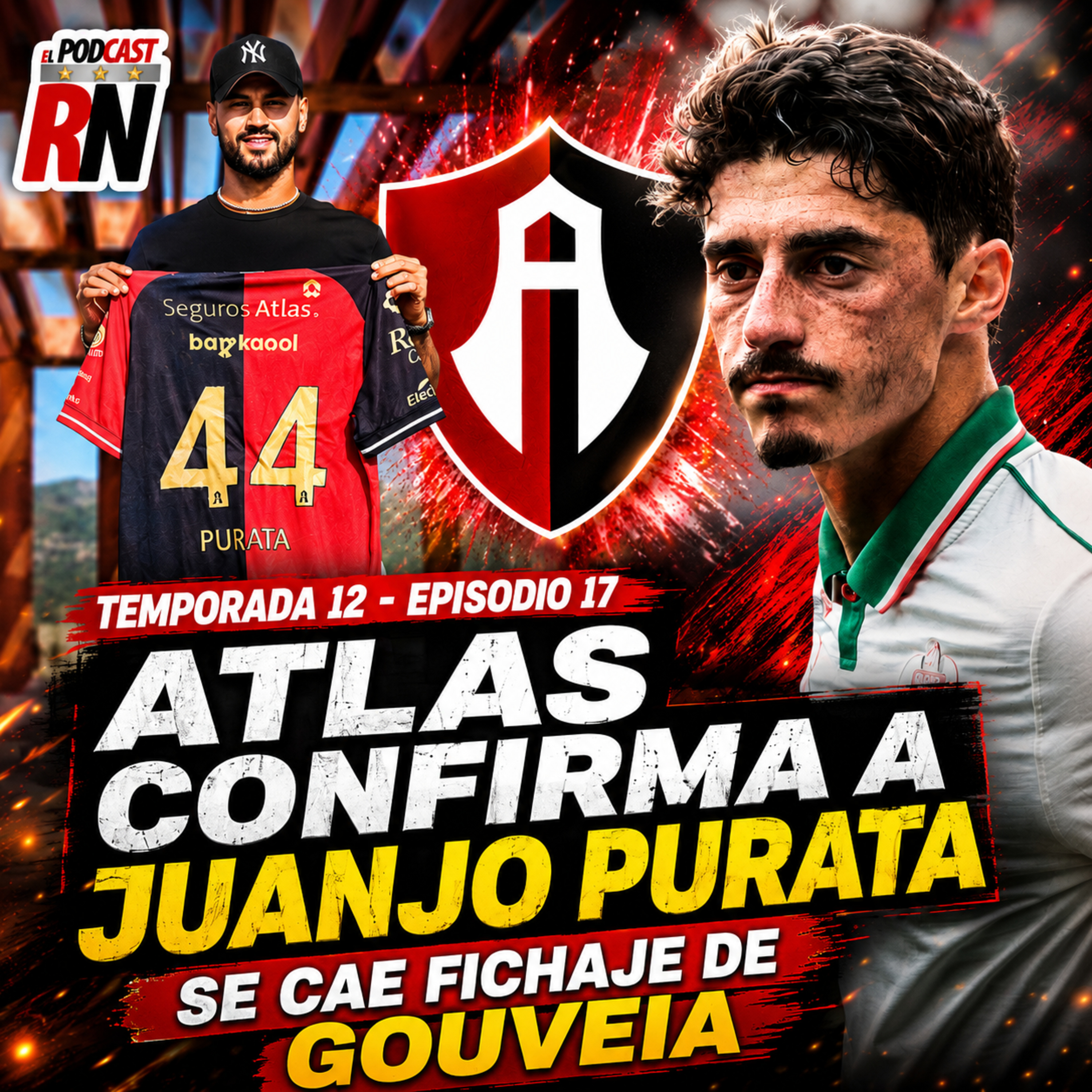 🚨 🔴⚫Atlas CONFIRMA a Juanjo Purata… ¡y se CAE el fichaje de Gouveia🇵🇹! PODCAST ROJINEGRO episode artwork