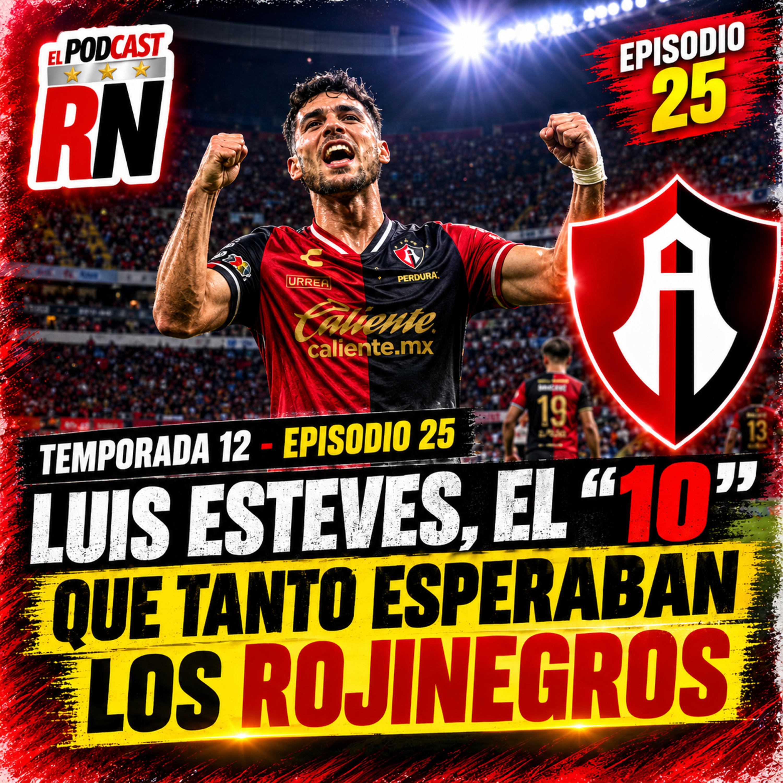 ¿LUIS ESTEVES🇵🇹 la pieza que le faltaba al ATLAS🔴⚫? GRAN NIVEL del PORTUGUÉS | PODCAST ROJINEGRO episode artwork