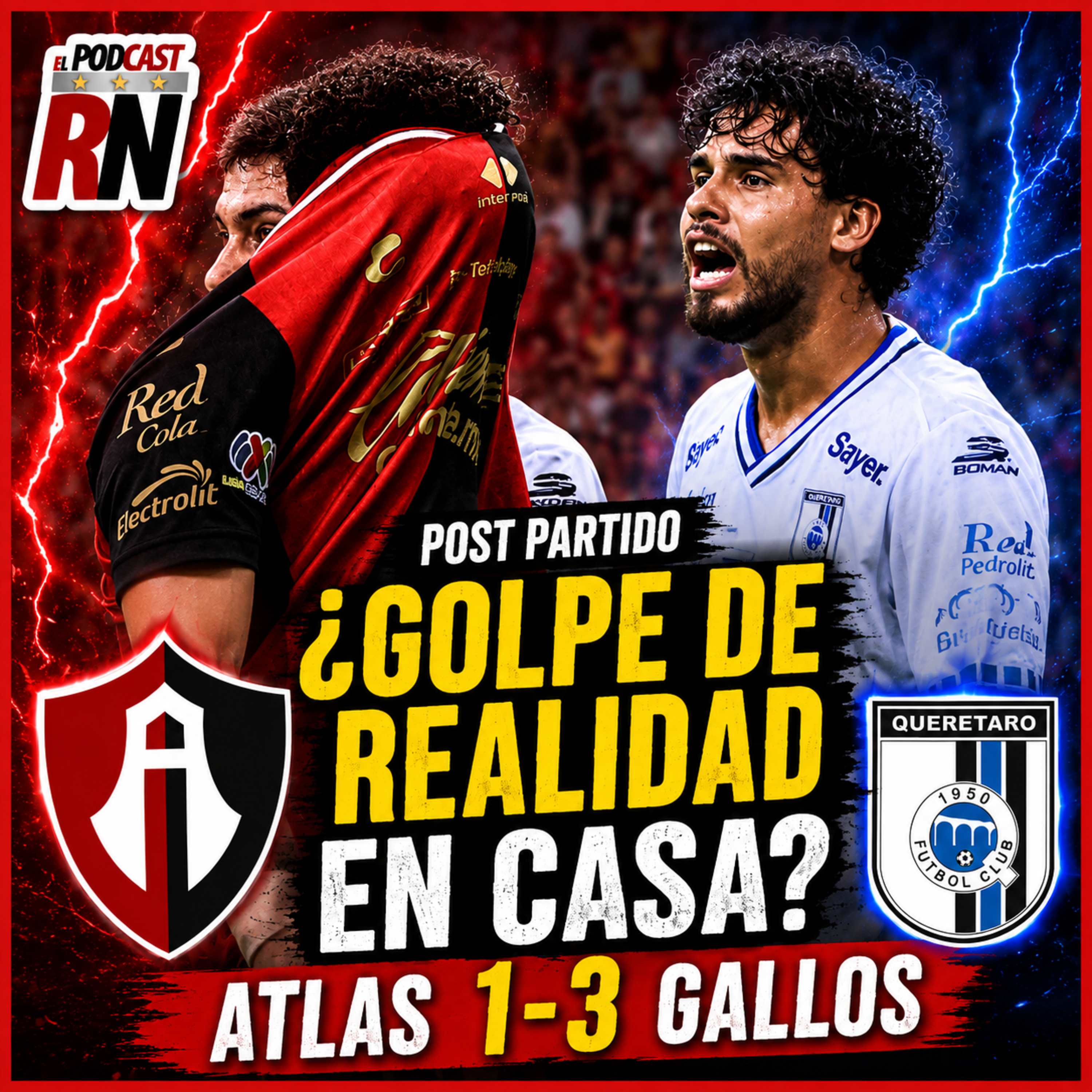ATLAS pierde 2do JUEGO en CASA, cae con GALLOS | ROJINEGROS siguen ARRIBA en TABLA GENERAL como 4to episode artwork