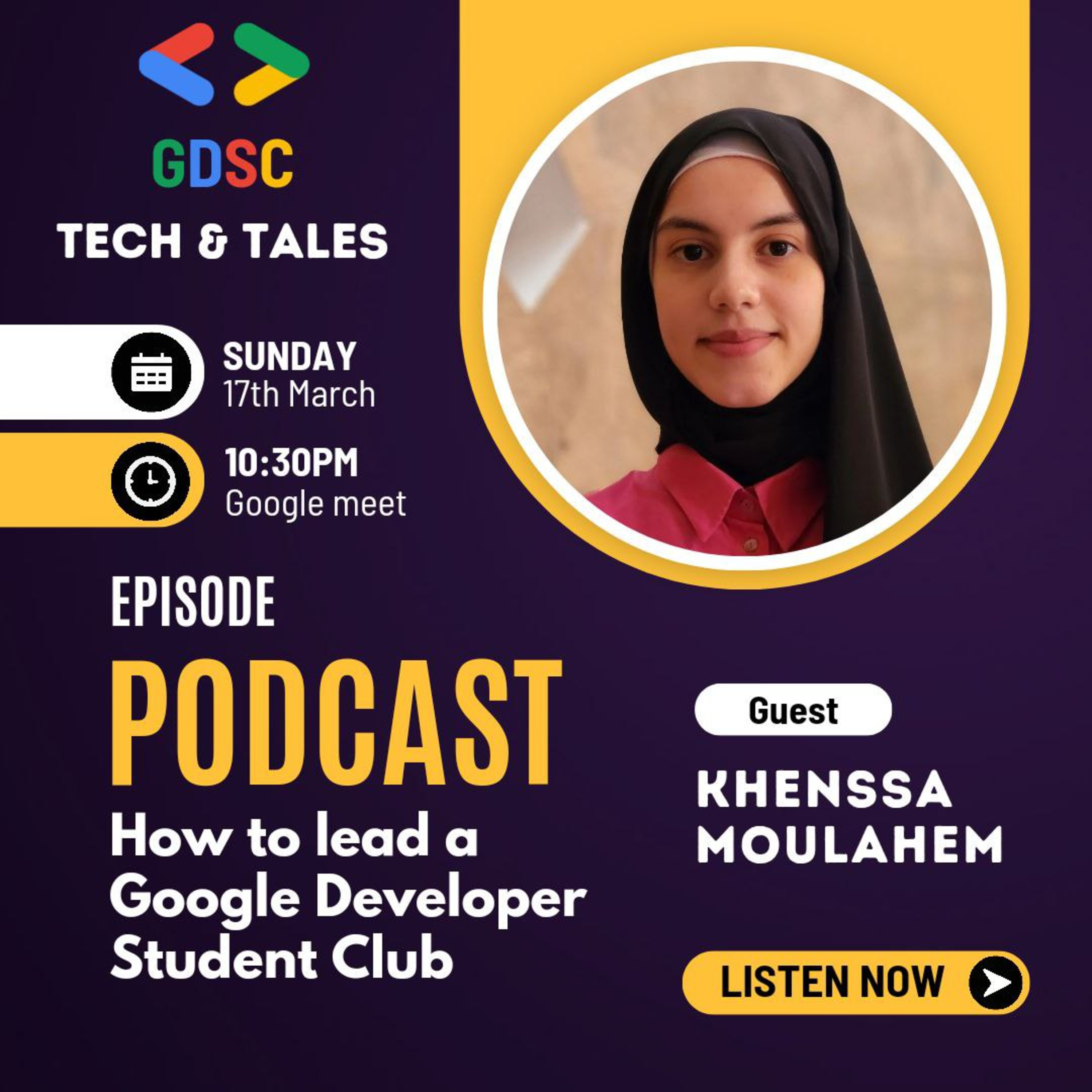 GDSC ENSB Podcasts