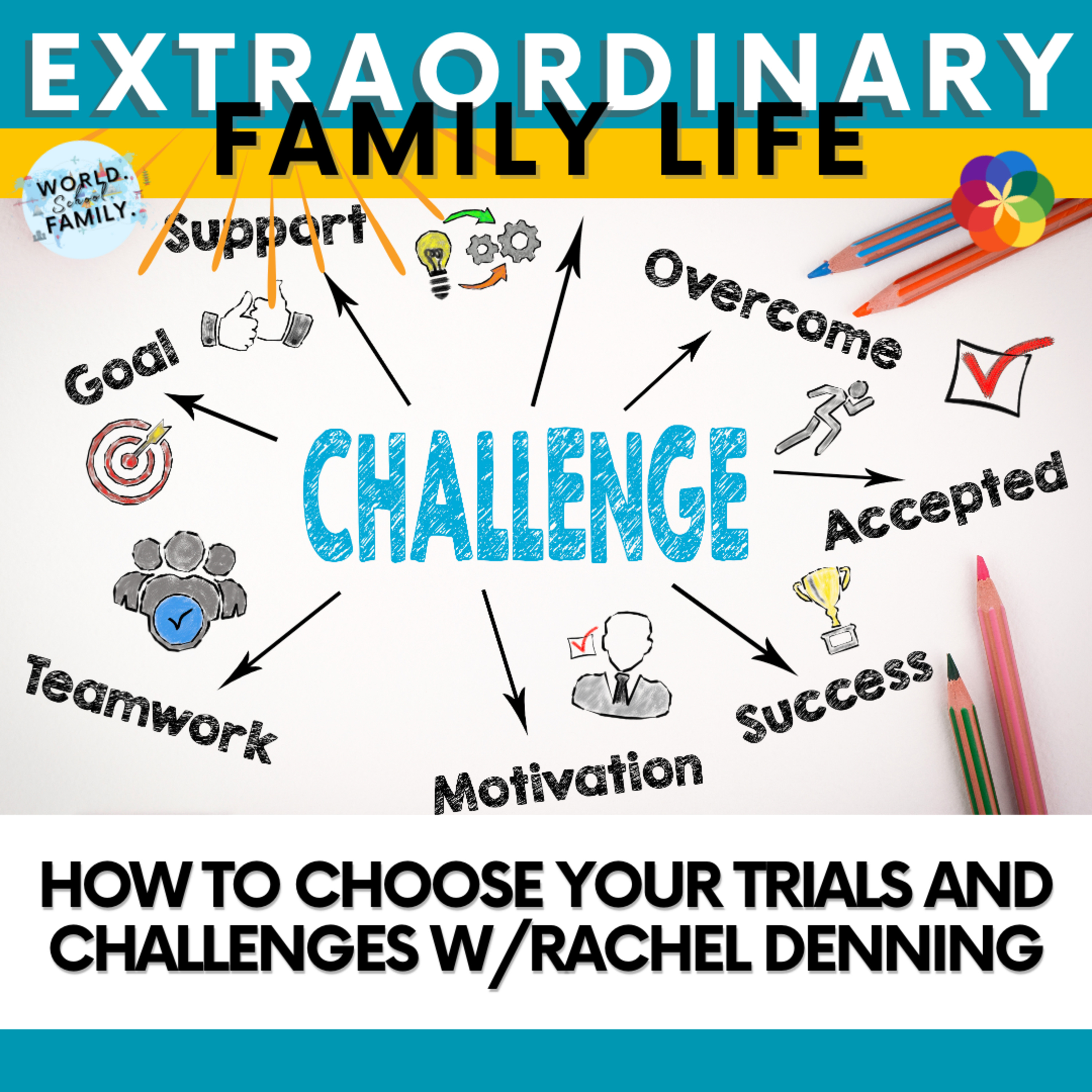 #125 How to Choose Your Trials And Challenges w/Rachel Denning