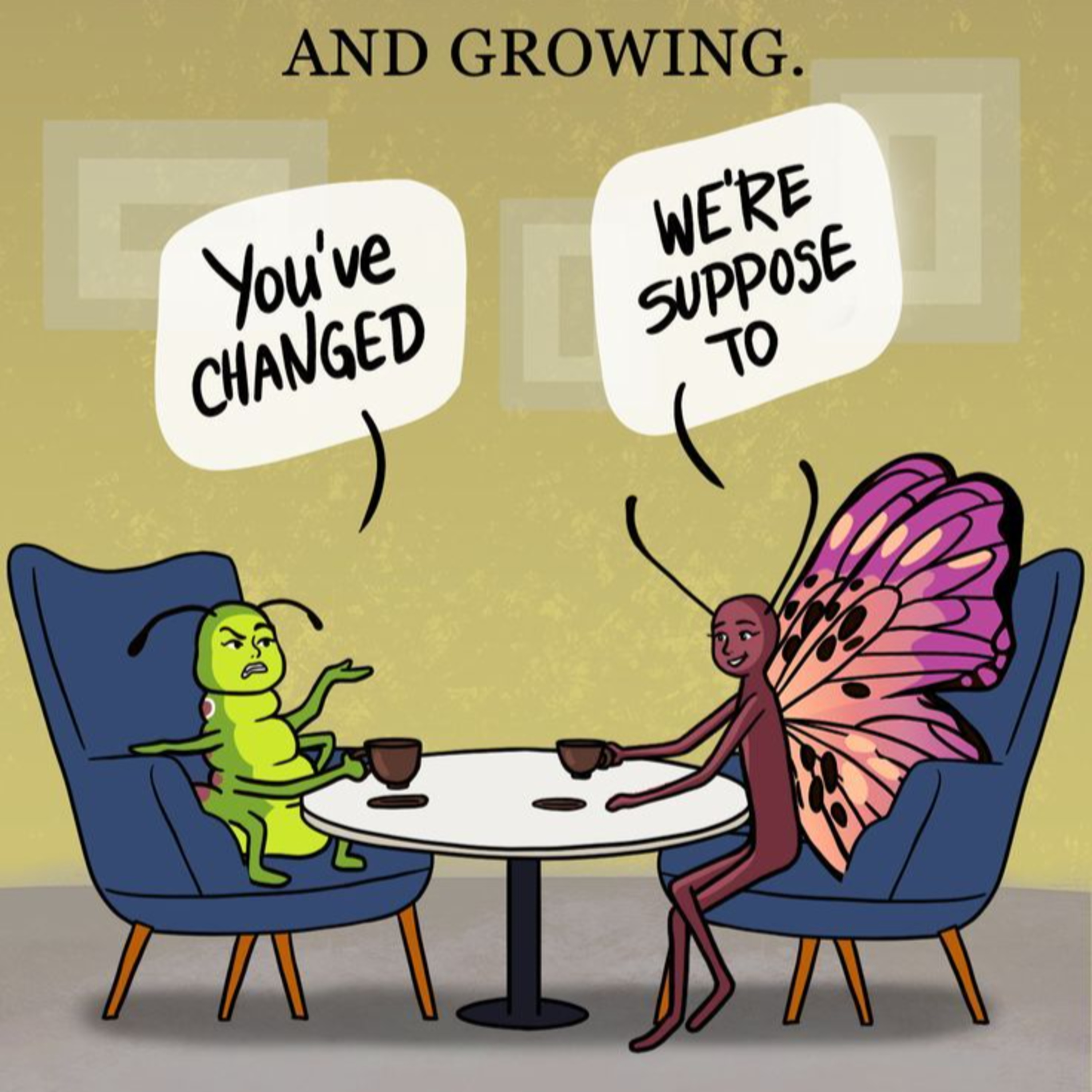 "Life is About Changing and Growing: Embracing Transformation and Personal Growth!" episode artwork