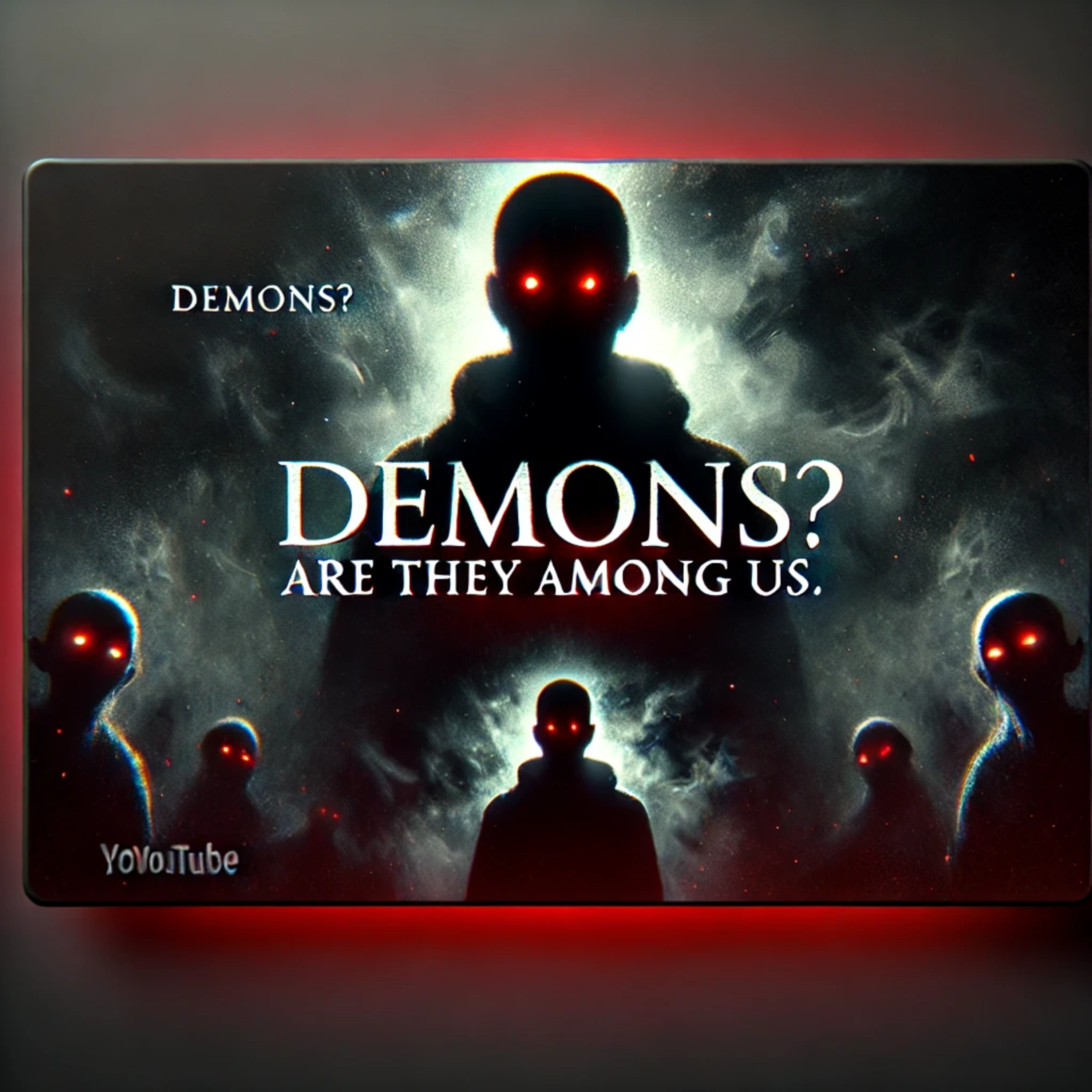 "Unmasking Evil: Are Demons Among Us?" episode artwork