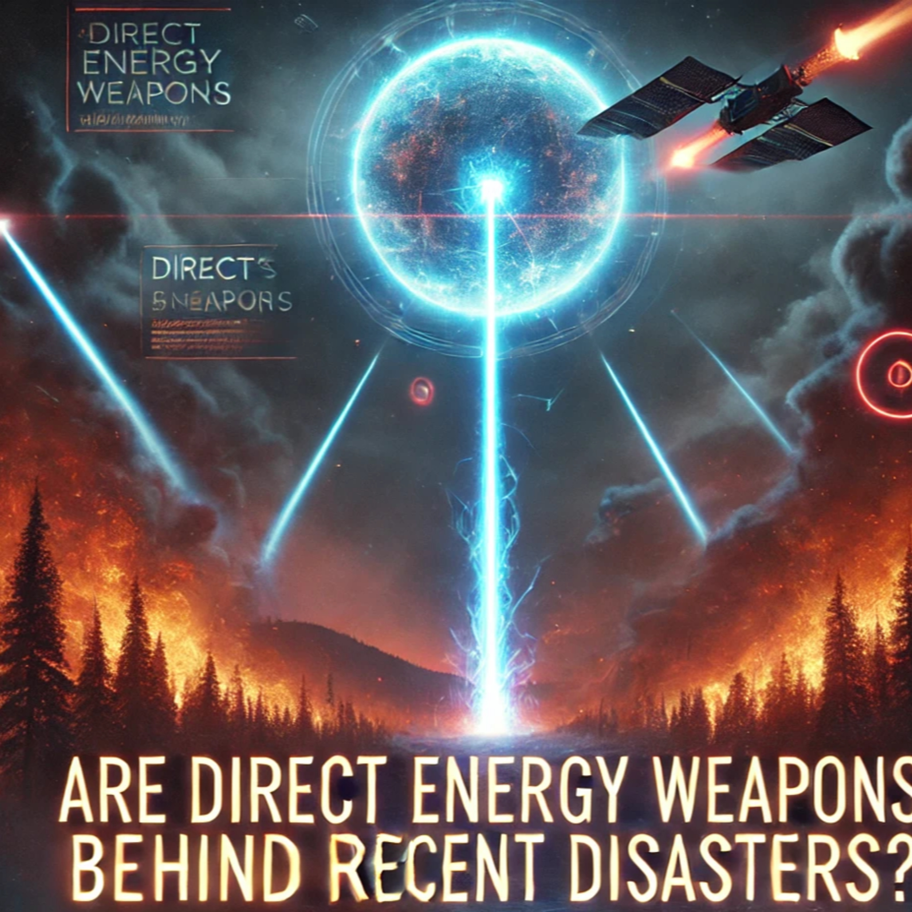 "Are Direct Energy Weapons Behind Recent Disasters?" episode artwork