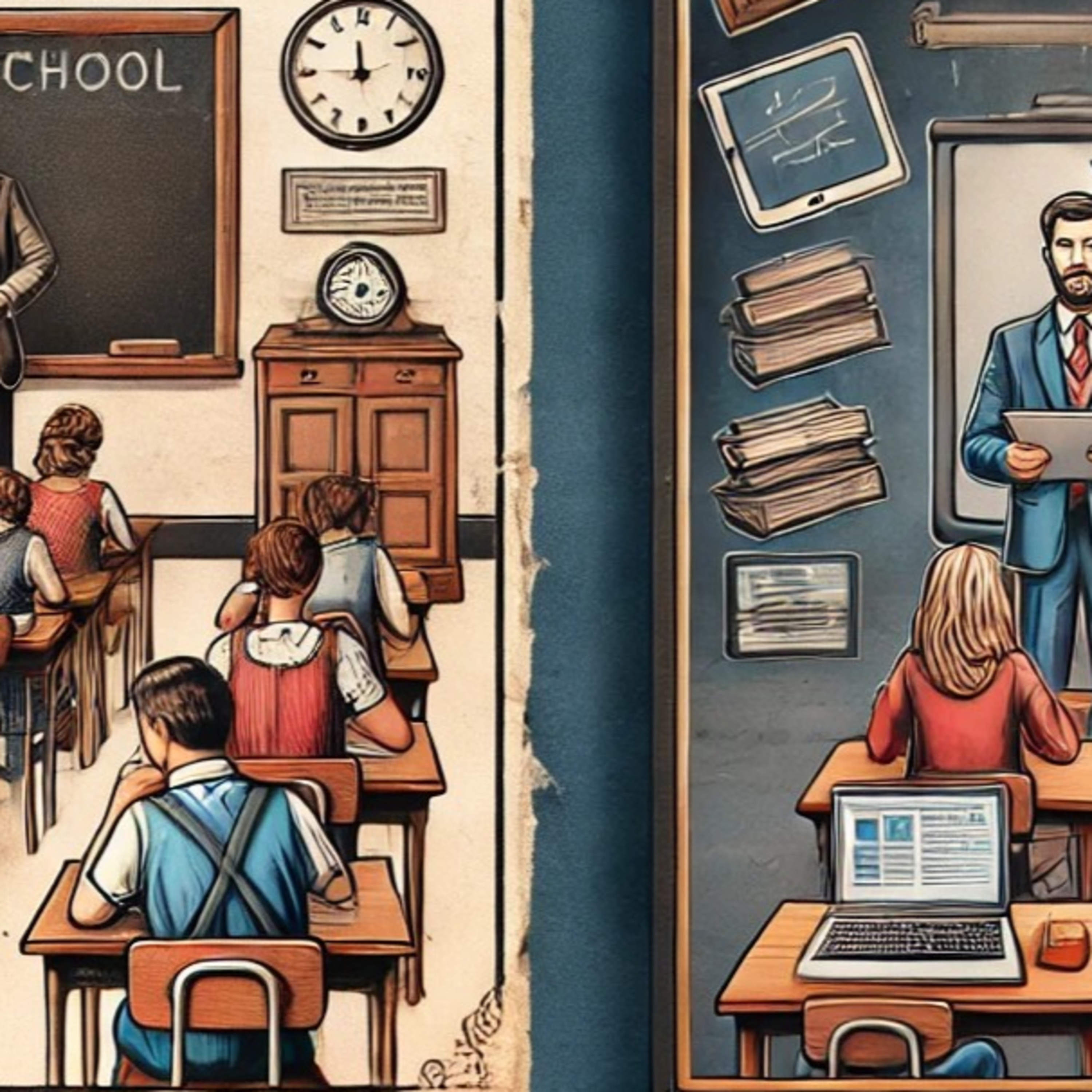 🎙 Old School vs. New School: How Education Has Changed! 📚 episode artwork