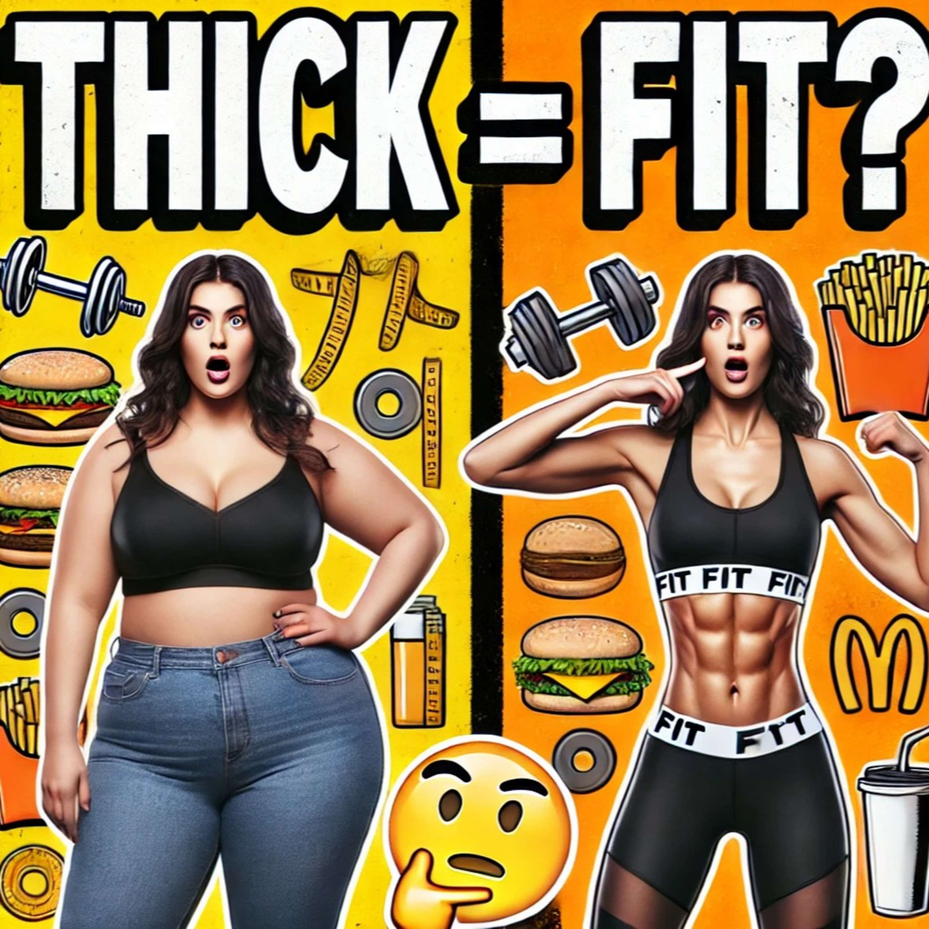 "Does Thick Really Mean Fit? Let’s Talk About It" episode artwork