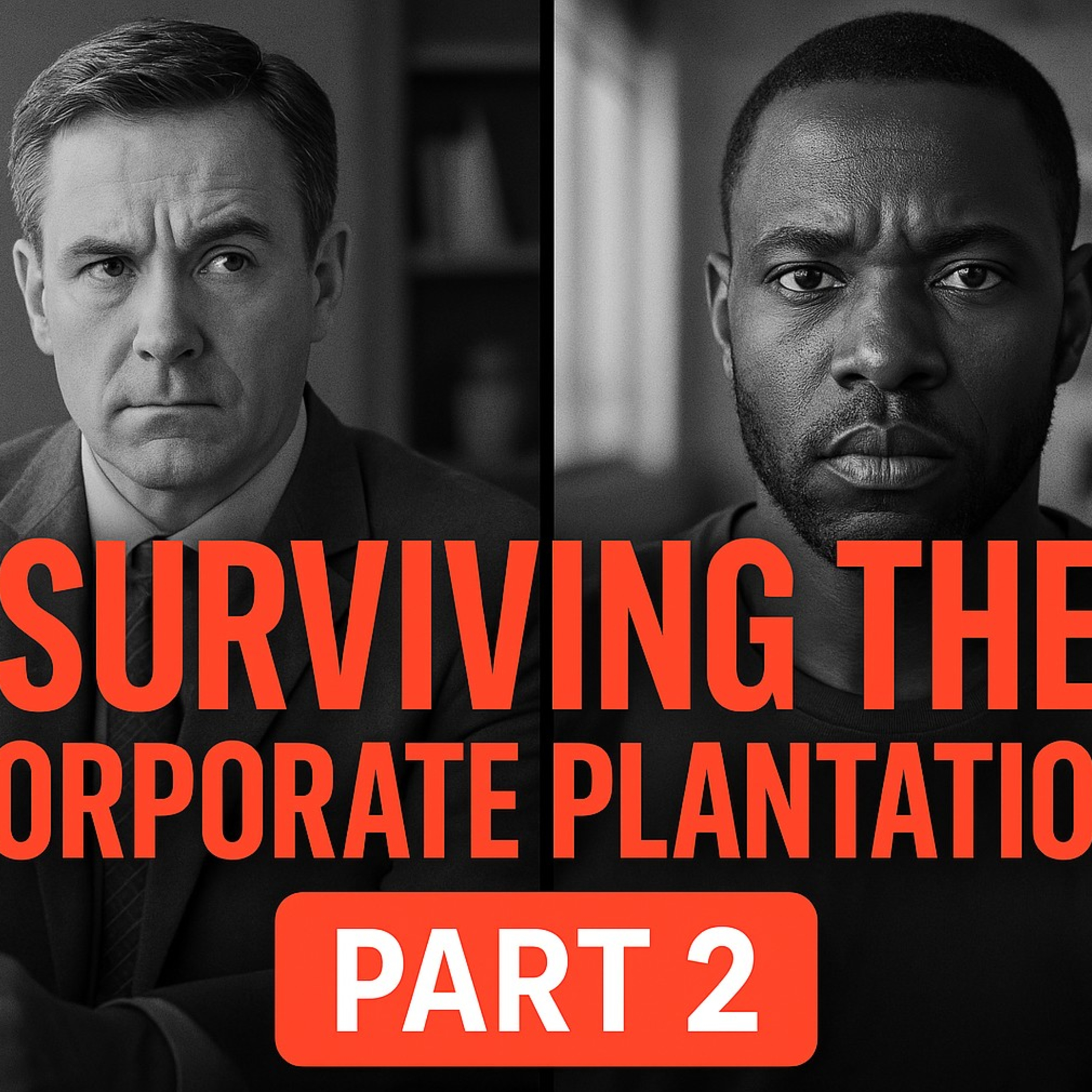 “Surviving the Corporate Plantation” episode artwork