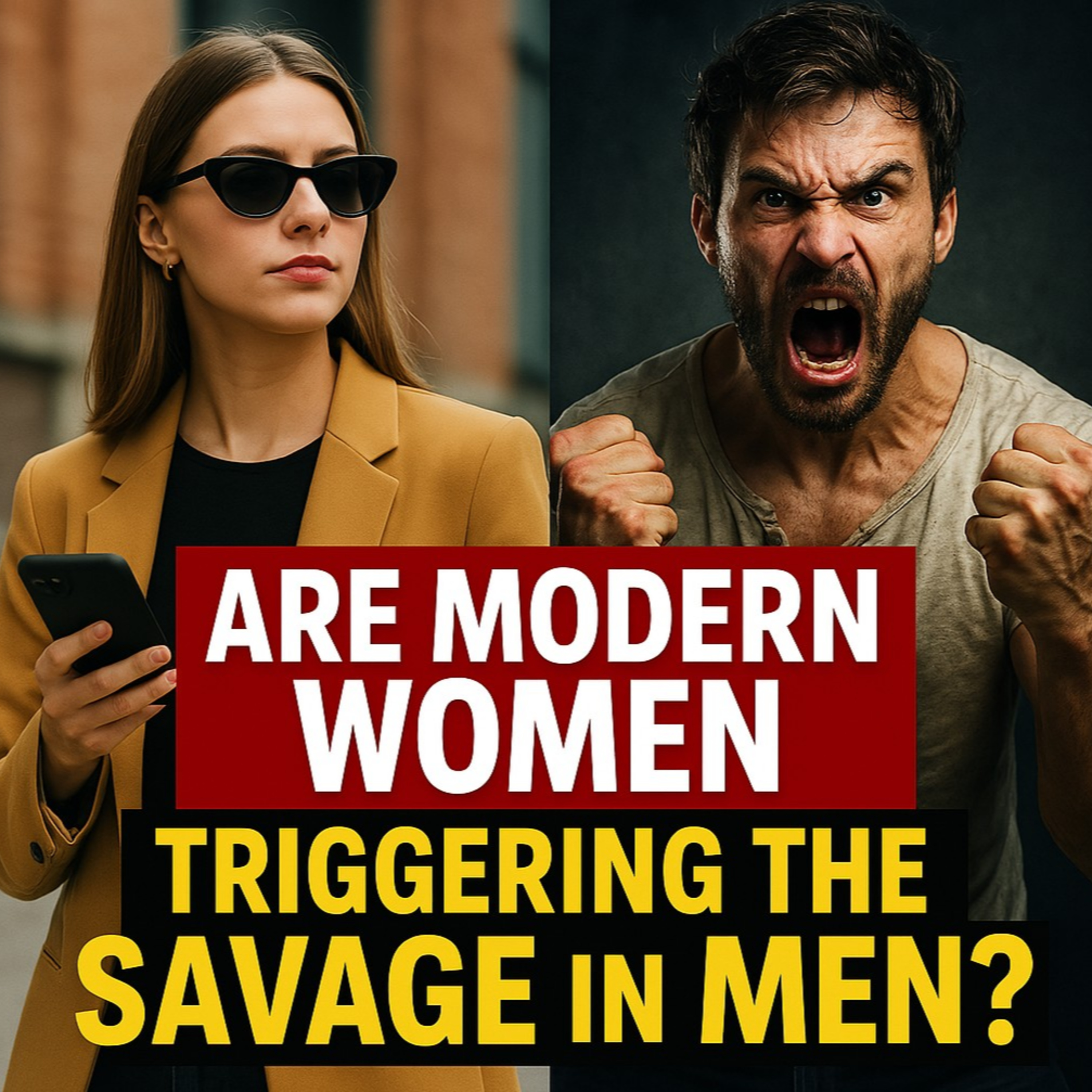 "Are Modern Women Triggering the Savage in Men?" episode artwork