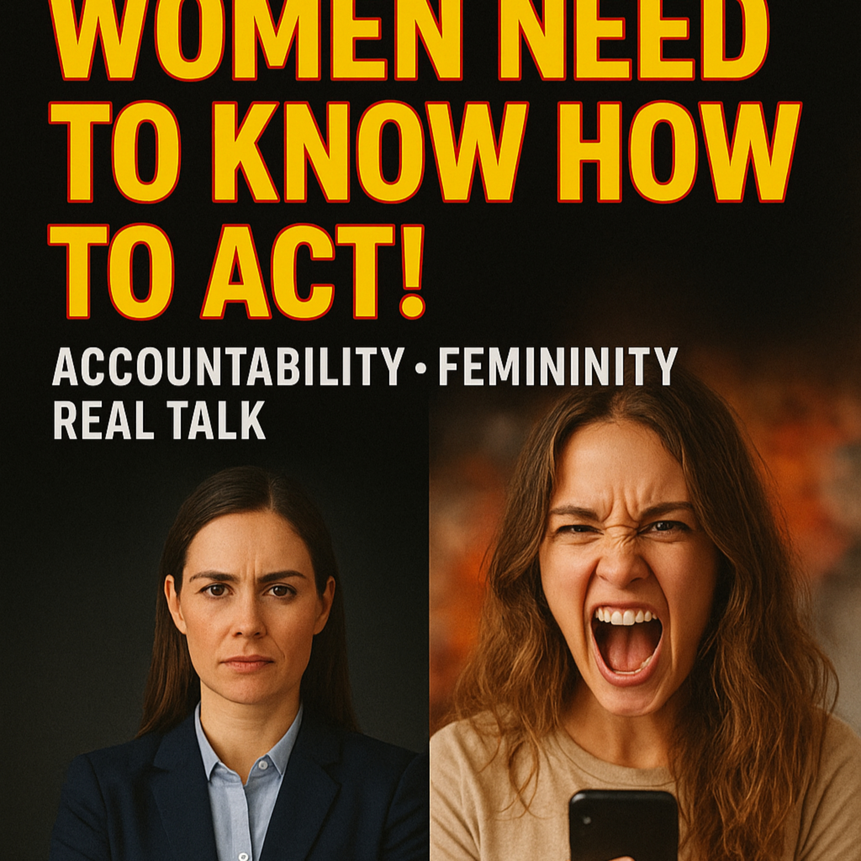Women Need to Know How to Act: Unpacking Modern Behavior & Standards episode artwork
