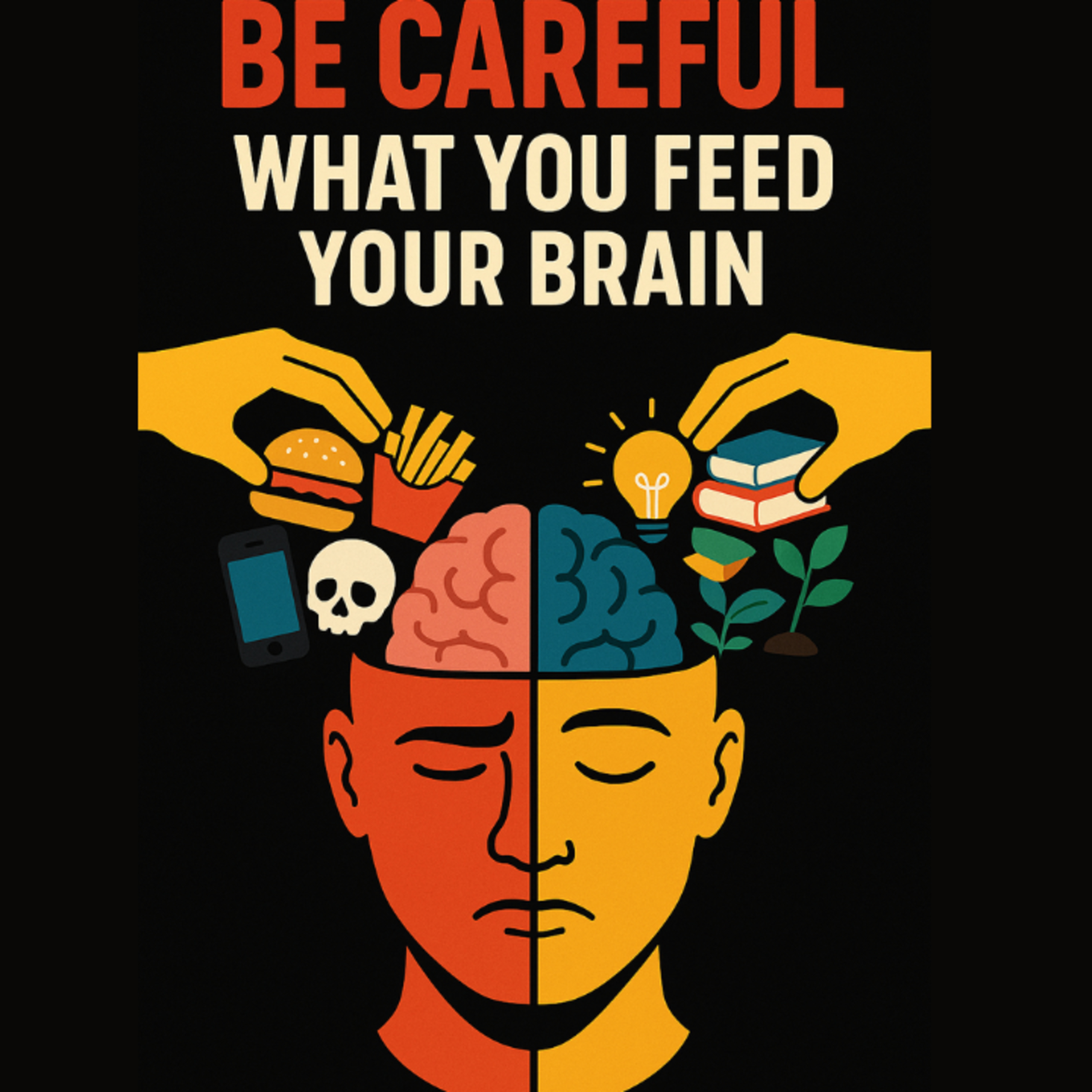 “Be Careful What You Feed Your Brain” episode artwork