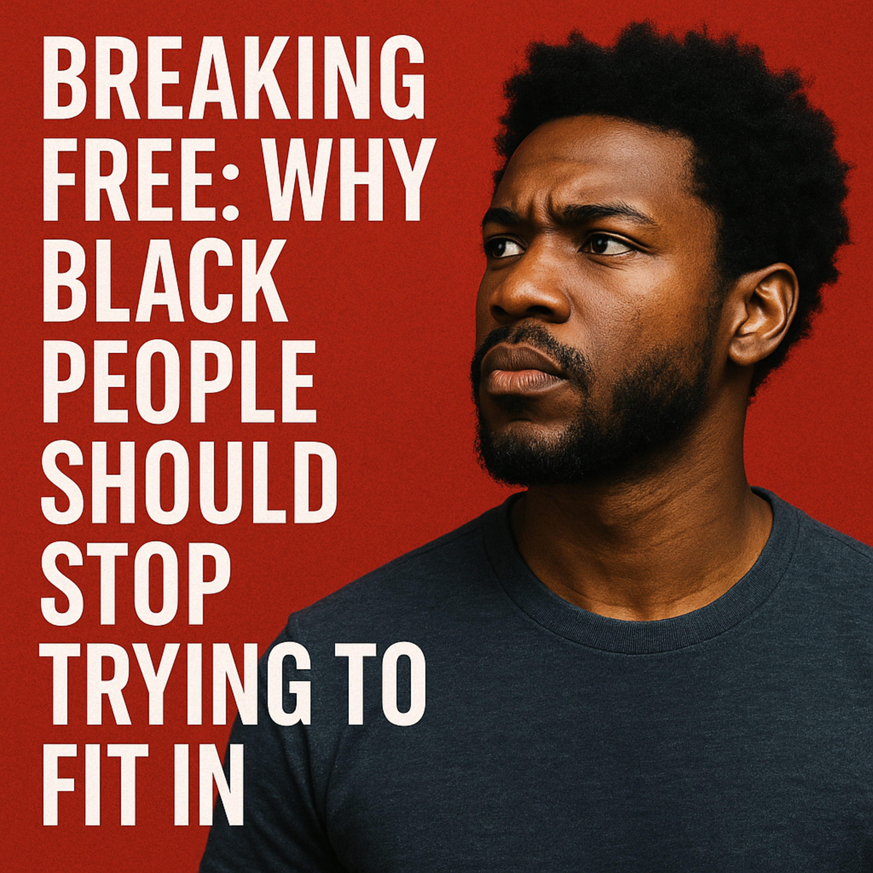 “Breaking Free: Why Black People Should Stop Trying to Fit In episode artwork