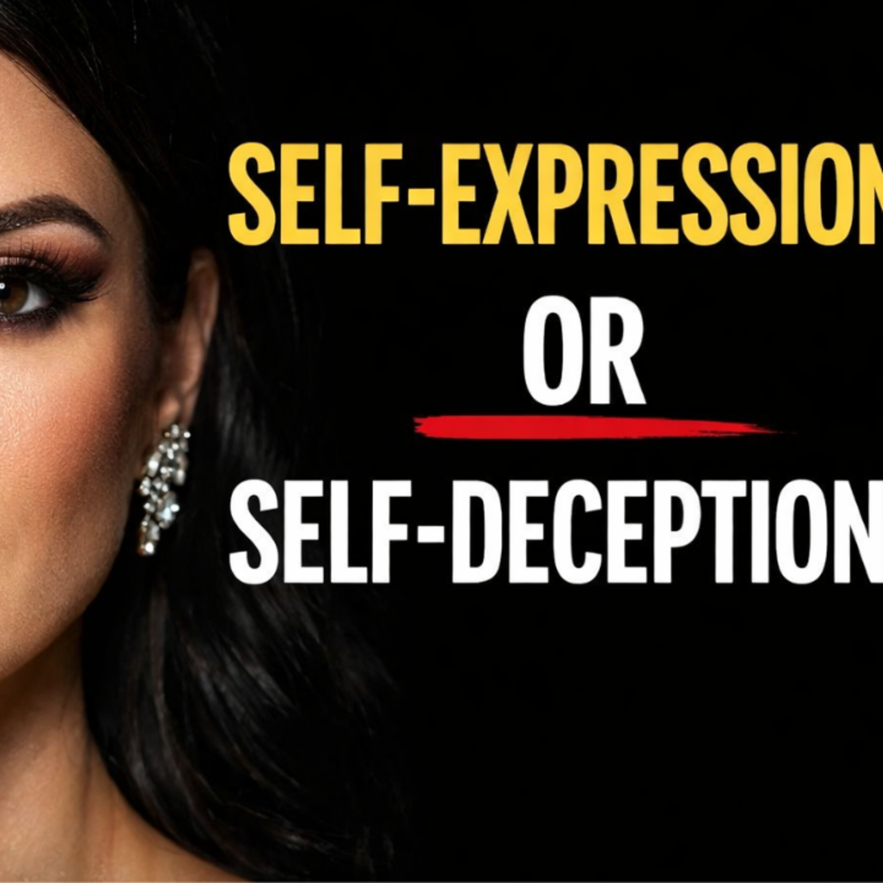 “Is Wearing Makeup Self-Expression or Self-Deception?” episode artwork
