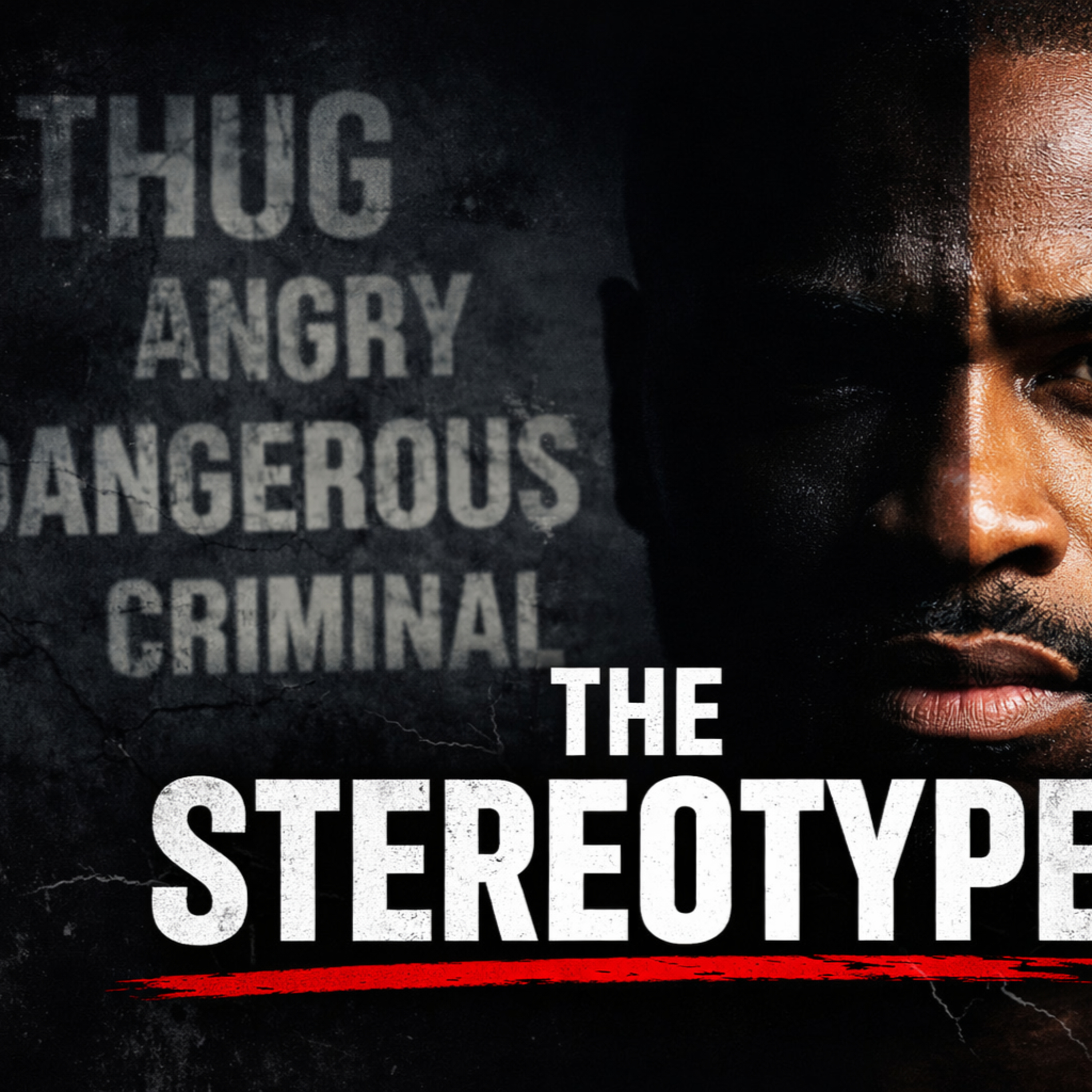 The stereo typing of the Black Man episode artwork