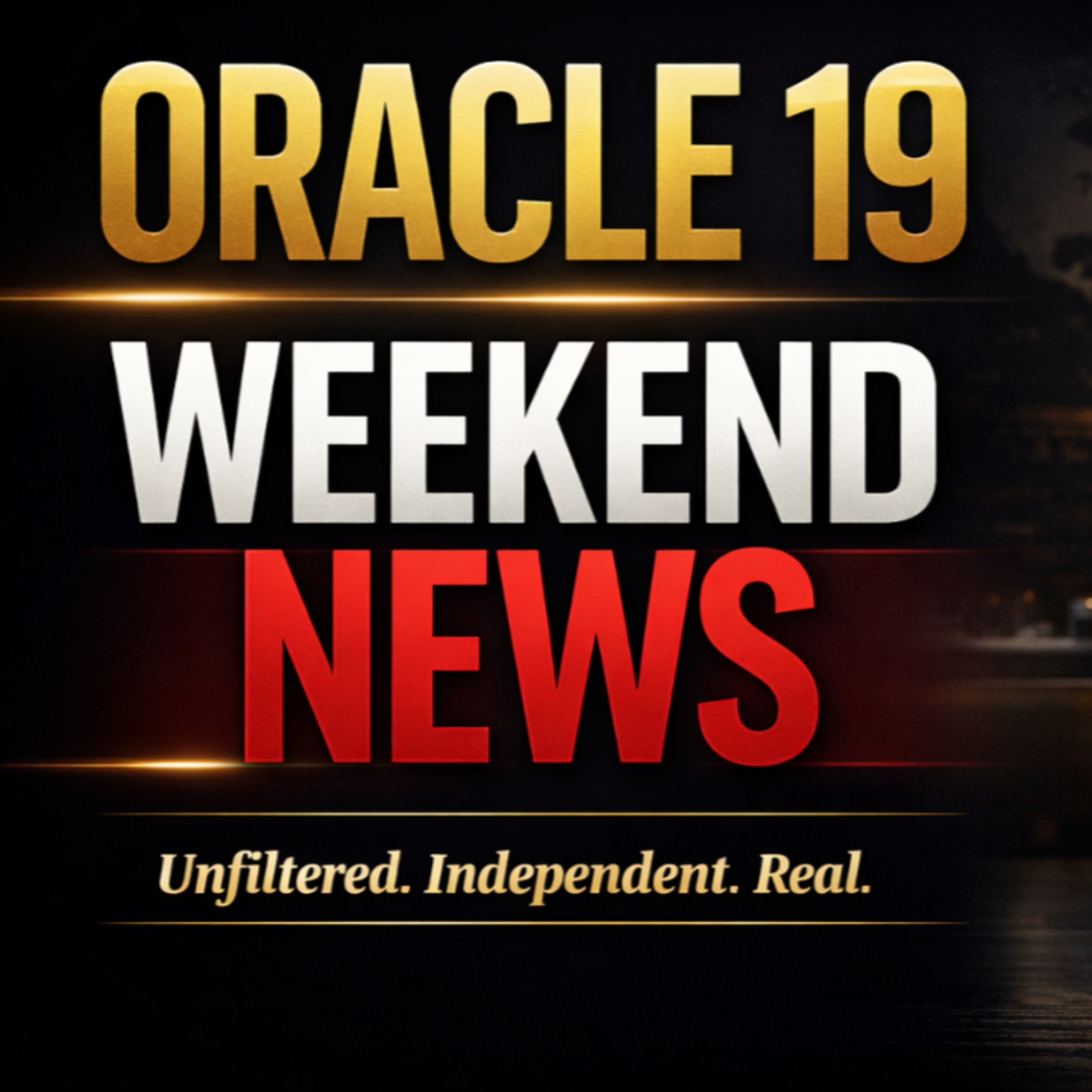THE ORACLE 19 WEEKEND NEWS (EPISODE 14) SEASON 4 episode artwork